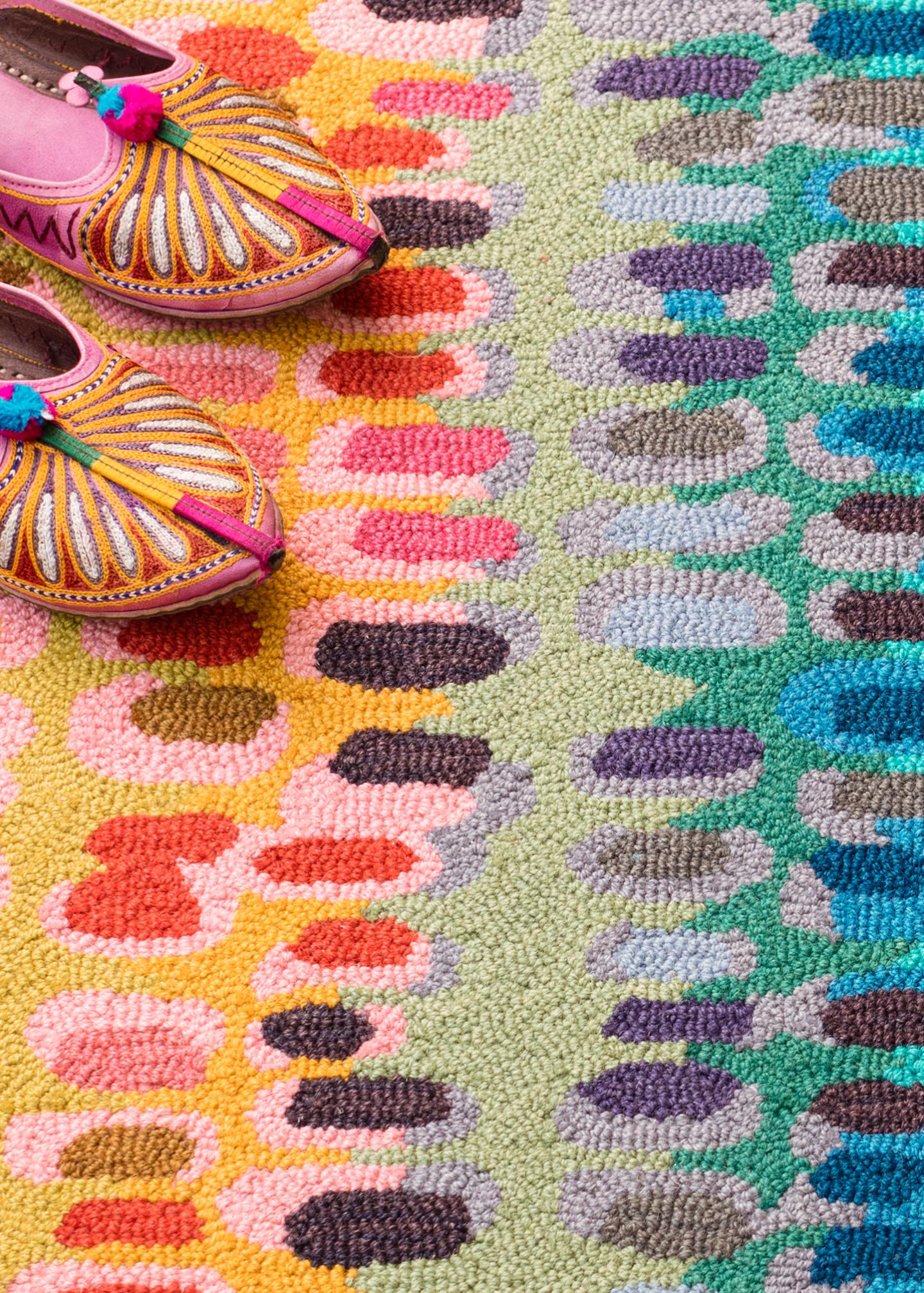 Annie Selke Paint Chip Multi Micro-Hooked Rug, 10' x 14' - Bergdorf Goodman