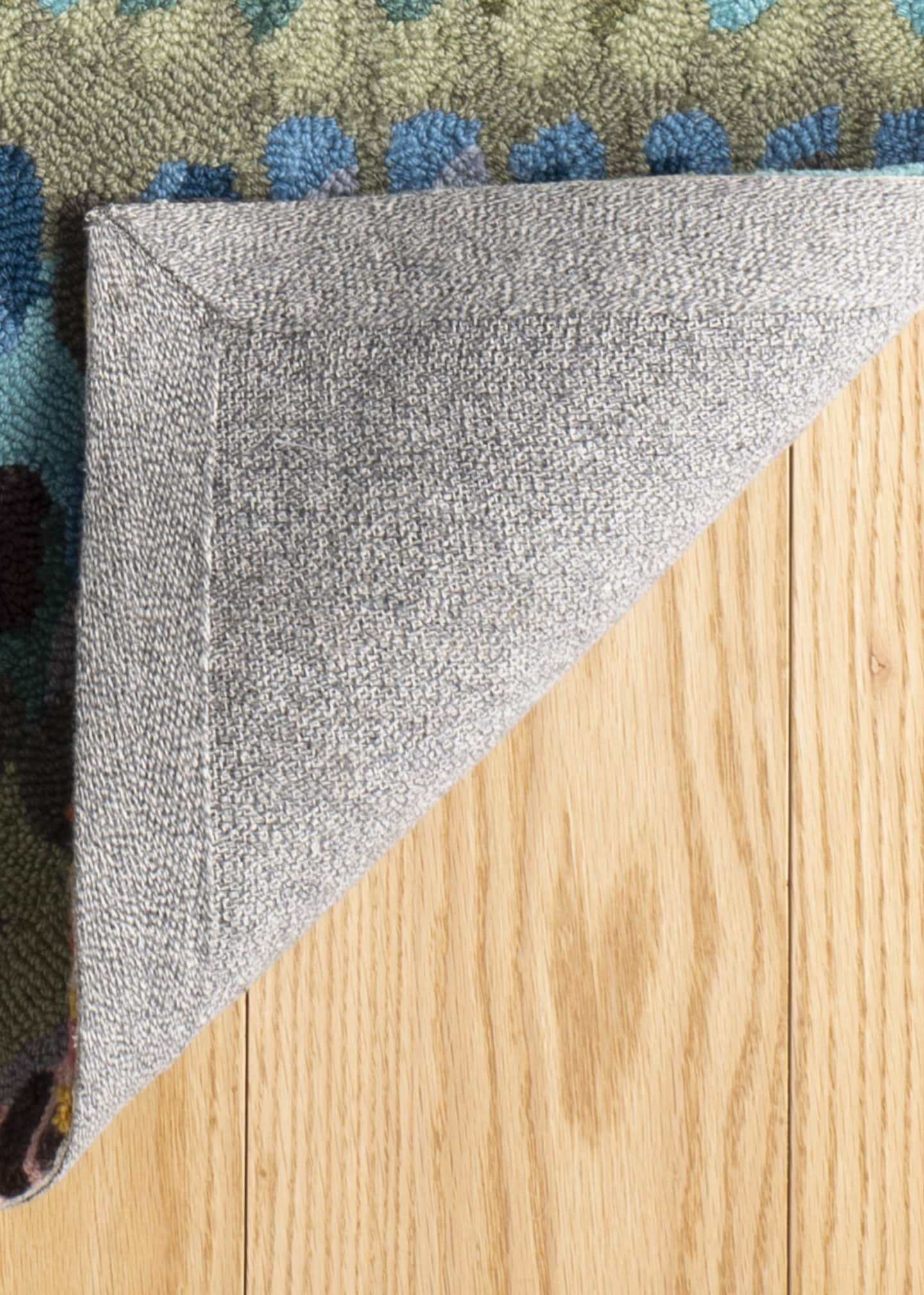 Annie Selke Paint Chip Multi Micro-Hooked Rug, 4' x 6' Image 5 of 5