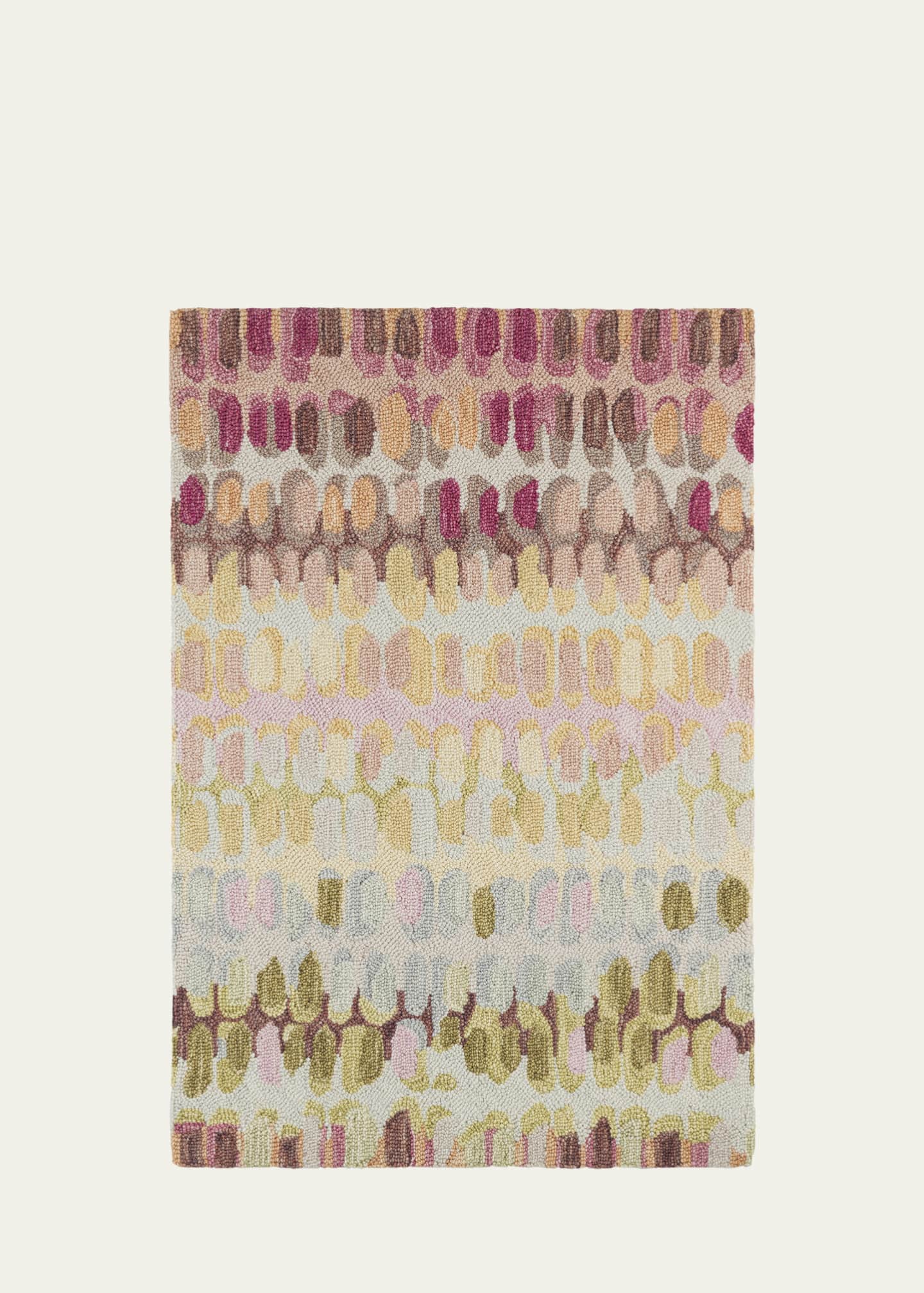 Annie Selke Paint Chip Pastel Micro-Hooked Rug, 10' x 14' Image 1 of 5