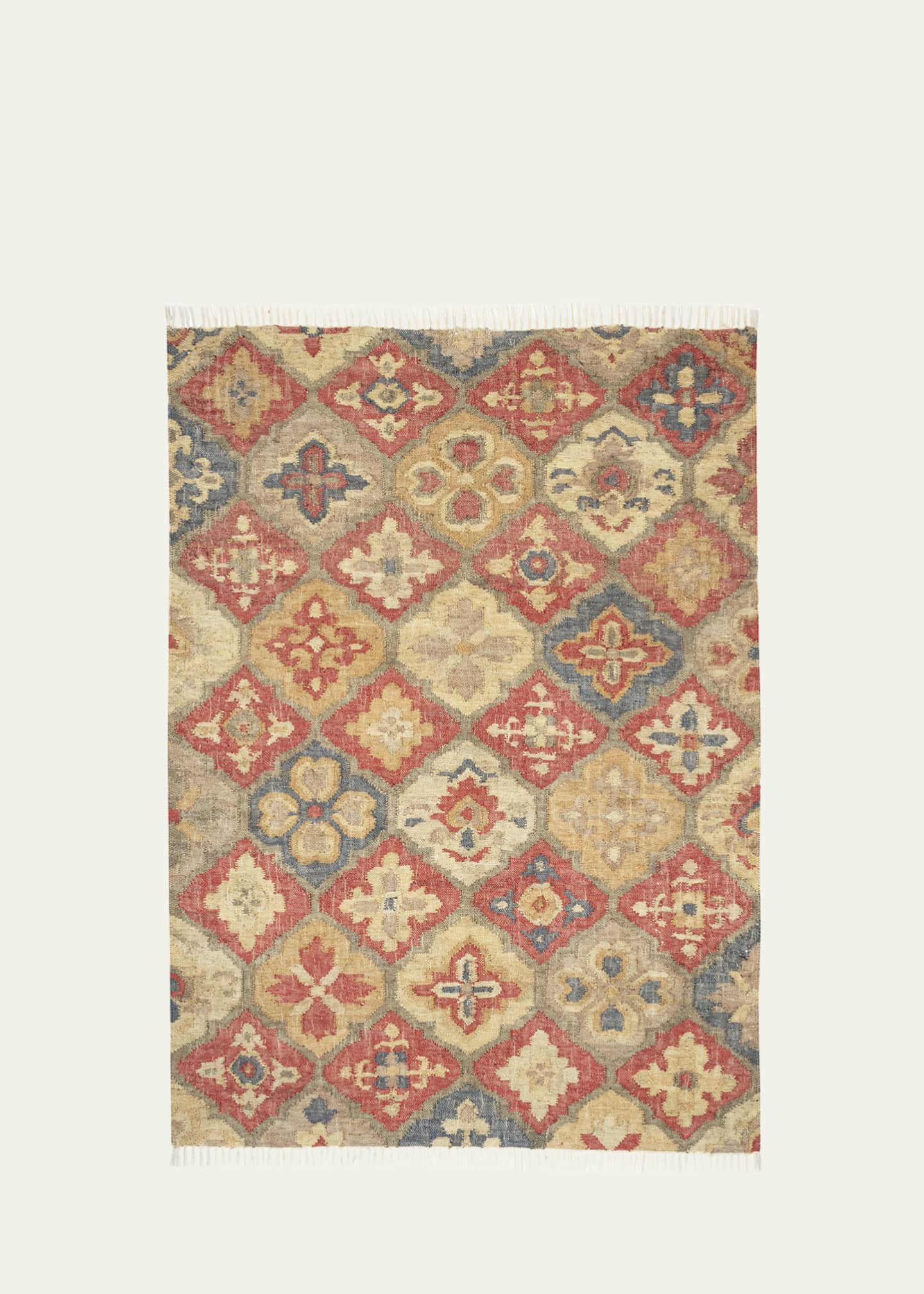 Annie Selke Pali Multi Handwoven Jute Rug, 8' x 10' Image 2 of 5