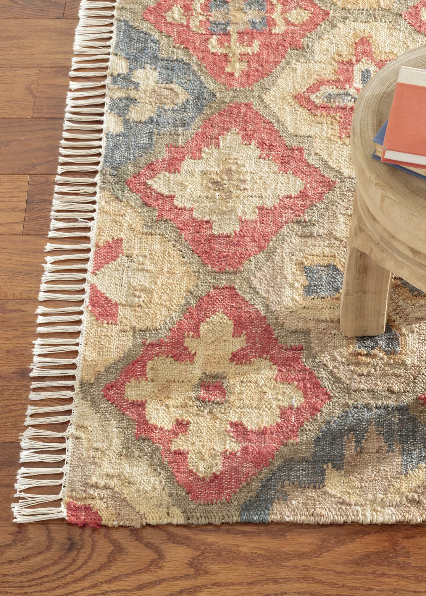 Annie Selke Pali Multi Handwoven Jute Rug, 8' x 10' Image 3 of 5