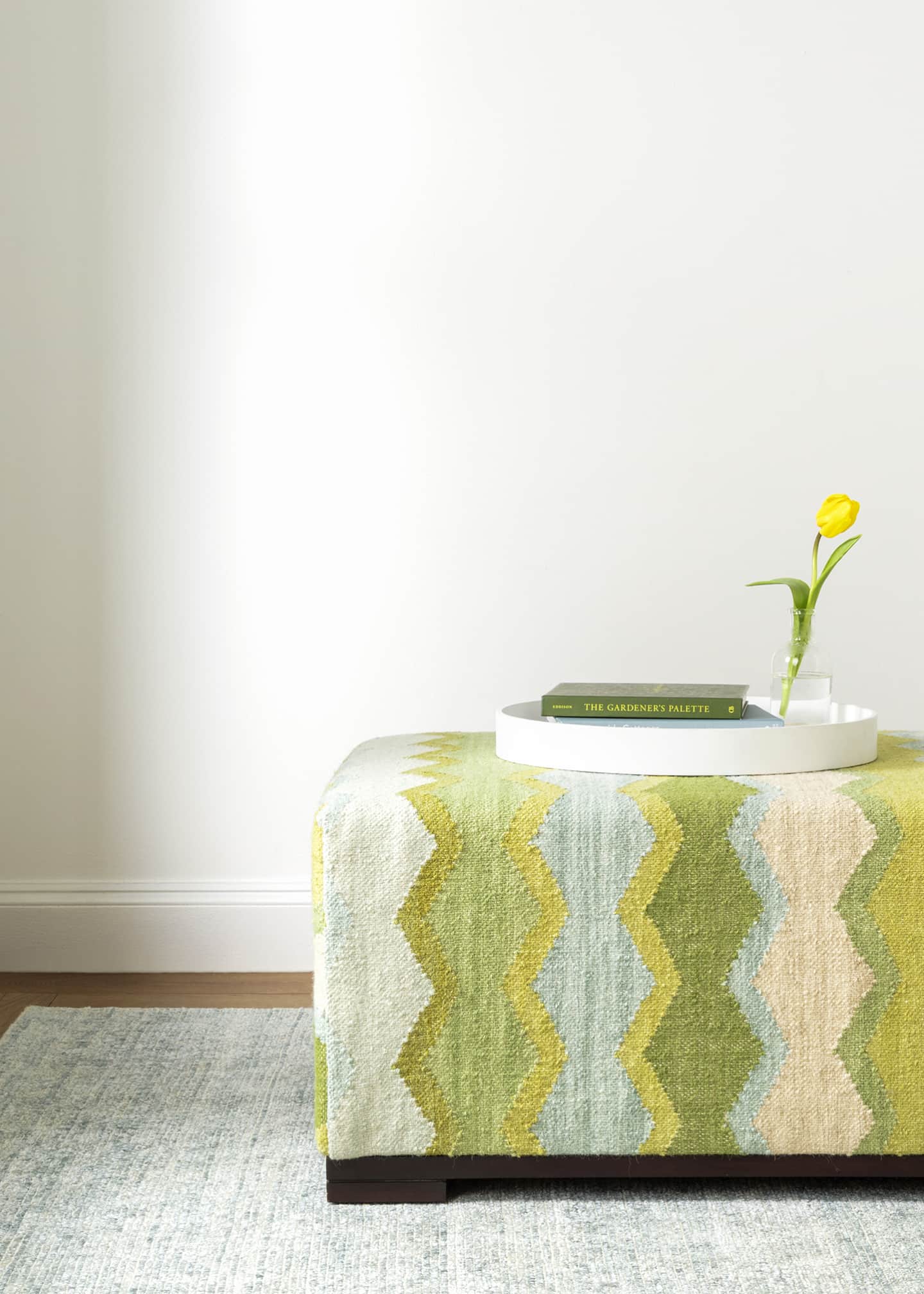 Annie Selke Quartz Ocean Handwoven Rug, 6' x 9' Image 3 of 5