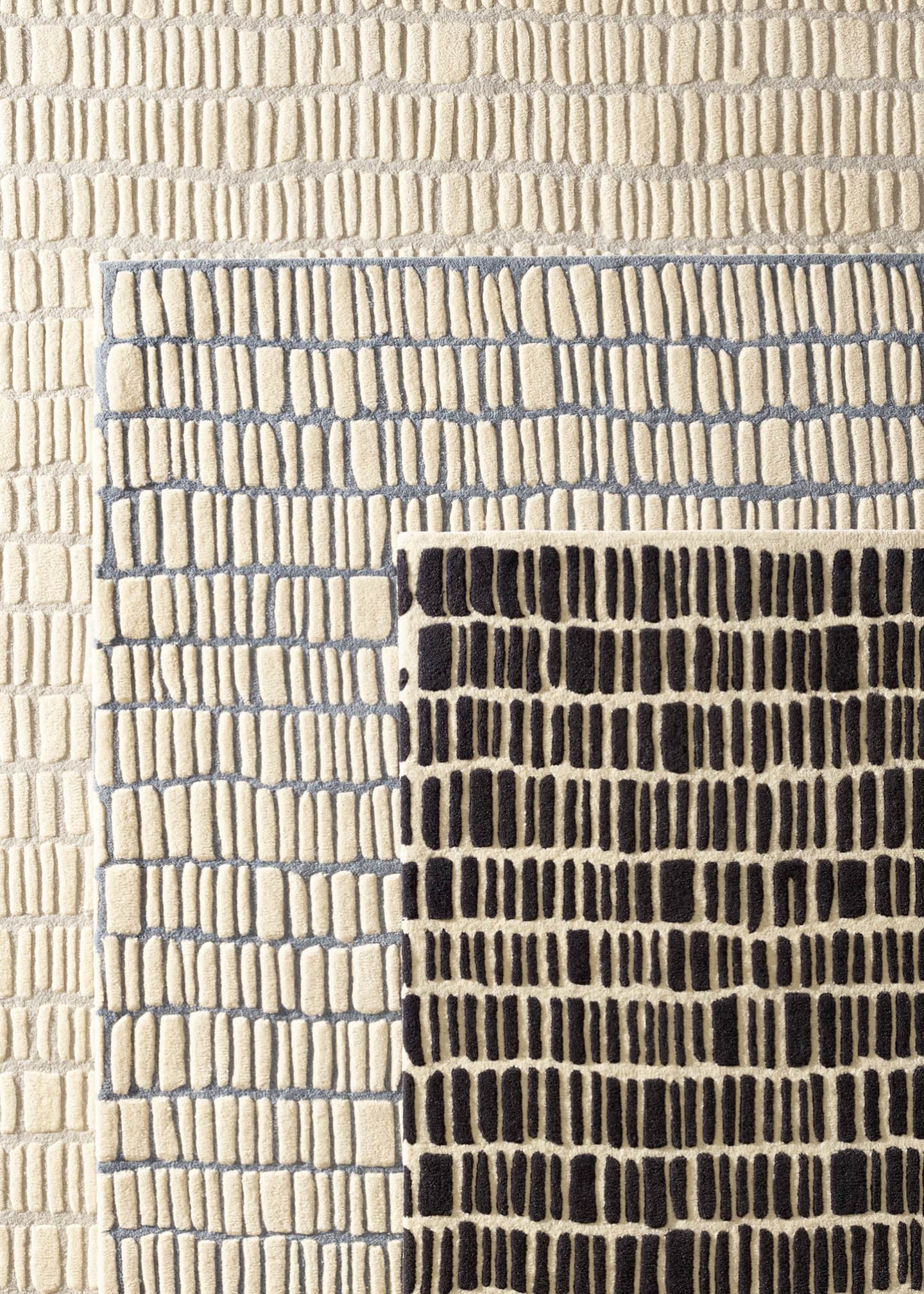 Annie Selke Roark Charcoal Hand-Tufted Rug, 3' x 5' Image 5 of 5