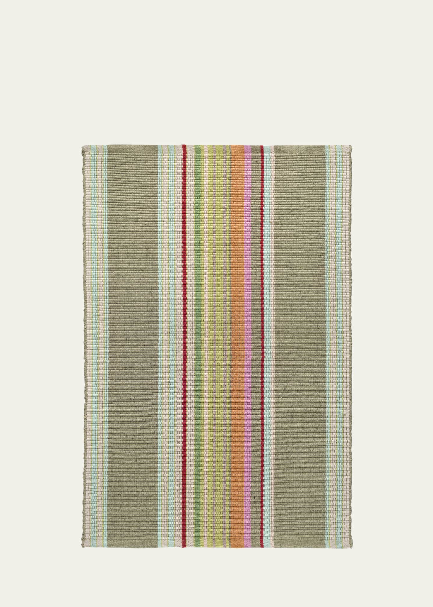 Annie Selke Stone Soup Handwoven Indoor/Outdoor Rug, 5' x 8' Image 1 of 6