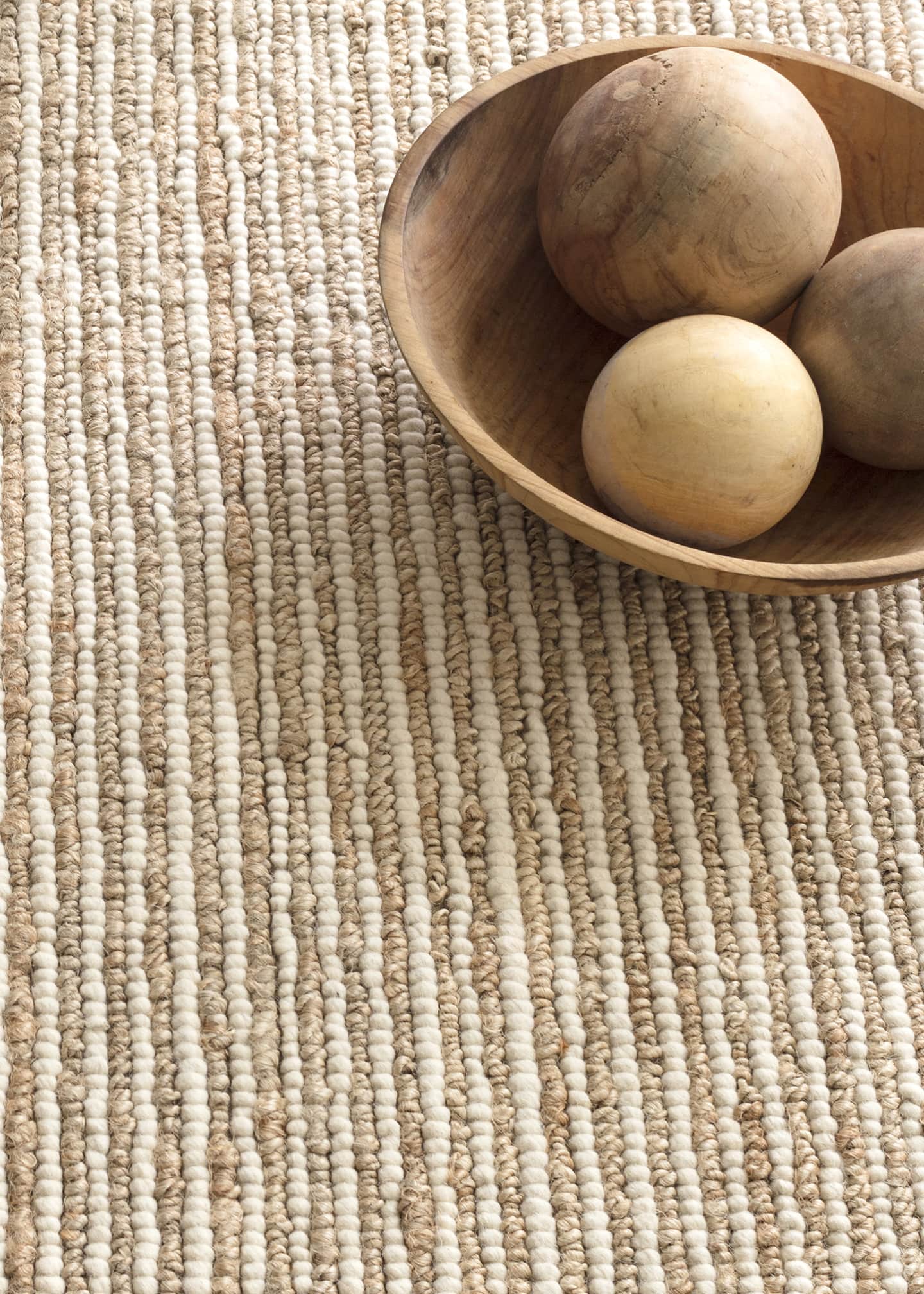 Annie Selke Twiggy Natural Handwoven Rug, 5' x 8' Image 2 of 5