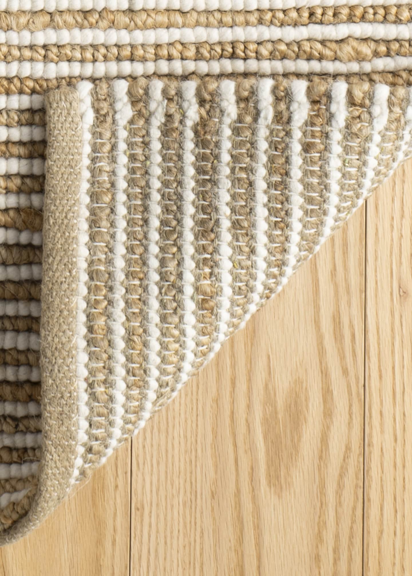 Annie Selke Twiggy Natural Handwoven Rug, 5' x 8' Image 5 of 5