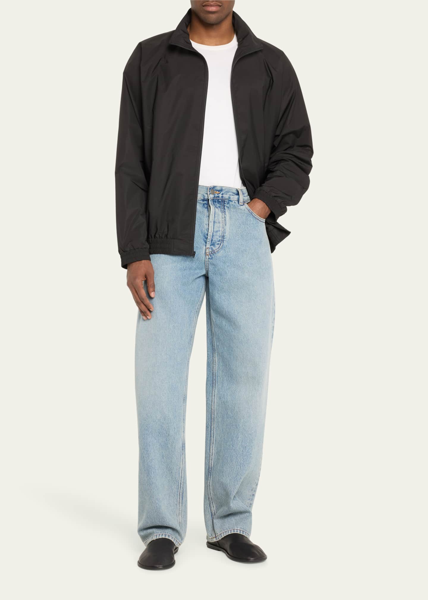THE ROW Men's Ross Straight-Leg Jeans - Bergdorf Goodman