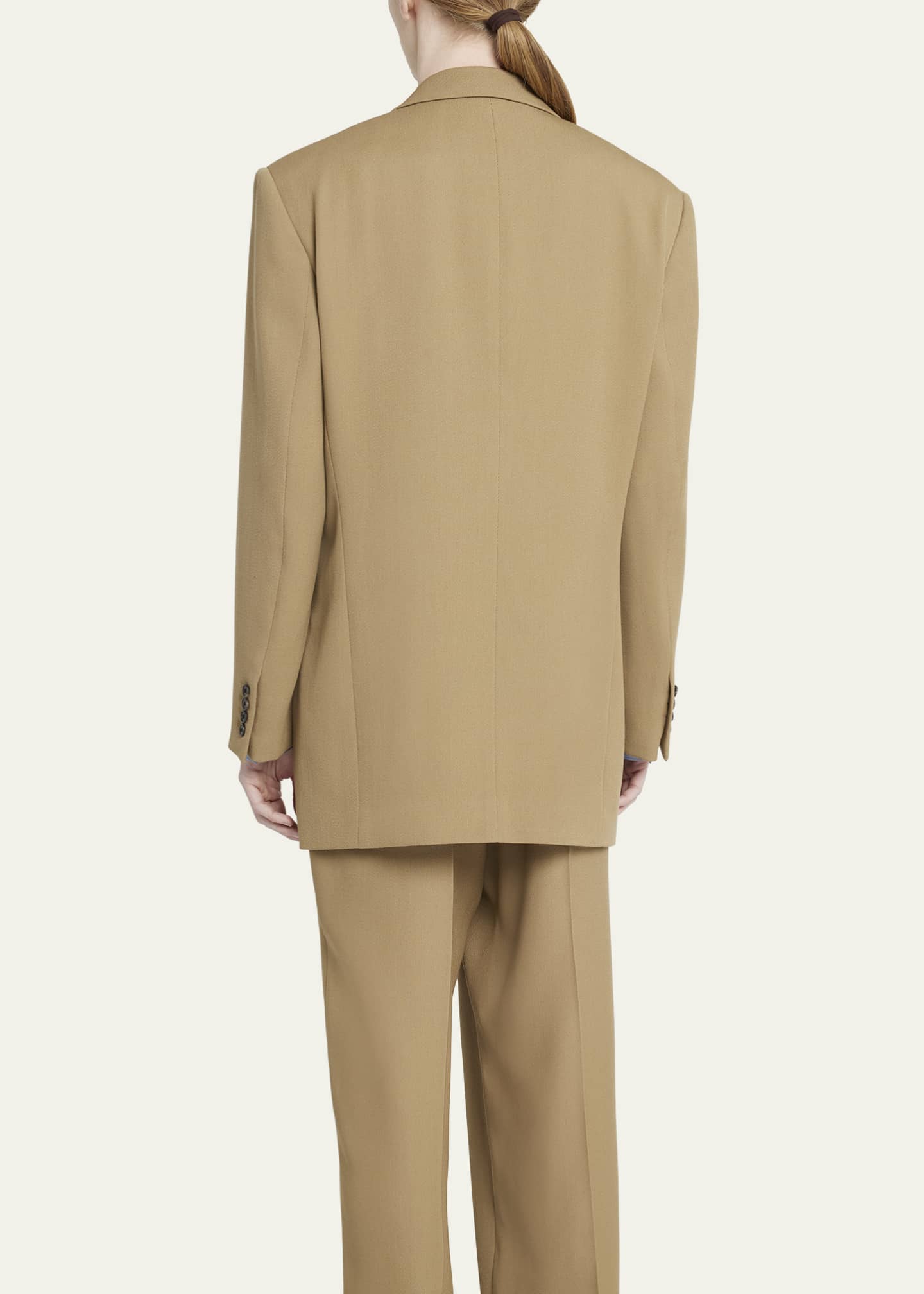 THE ROW Men's Abram Wool Oversized Blazer Image 3 of 5
