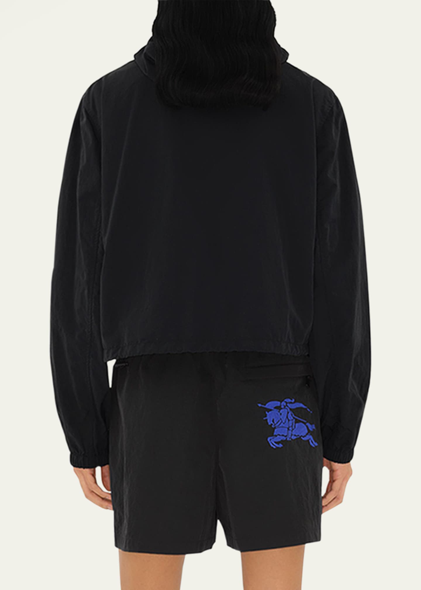 Burberry EKD Embroidered Hooded Jacket Image 3 of 5