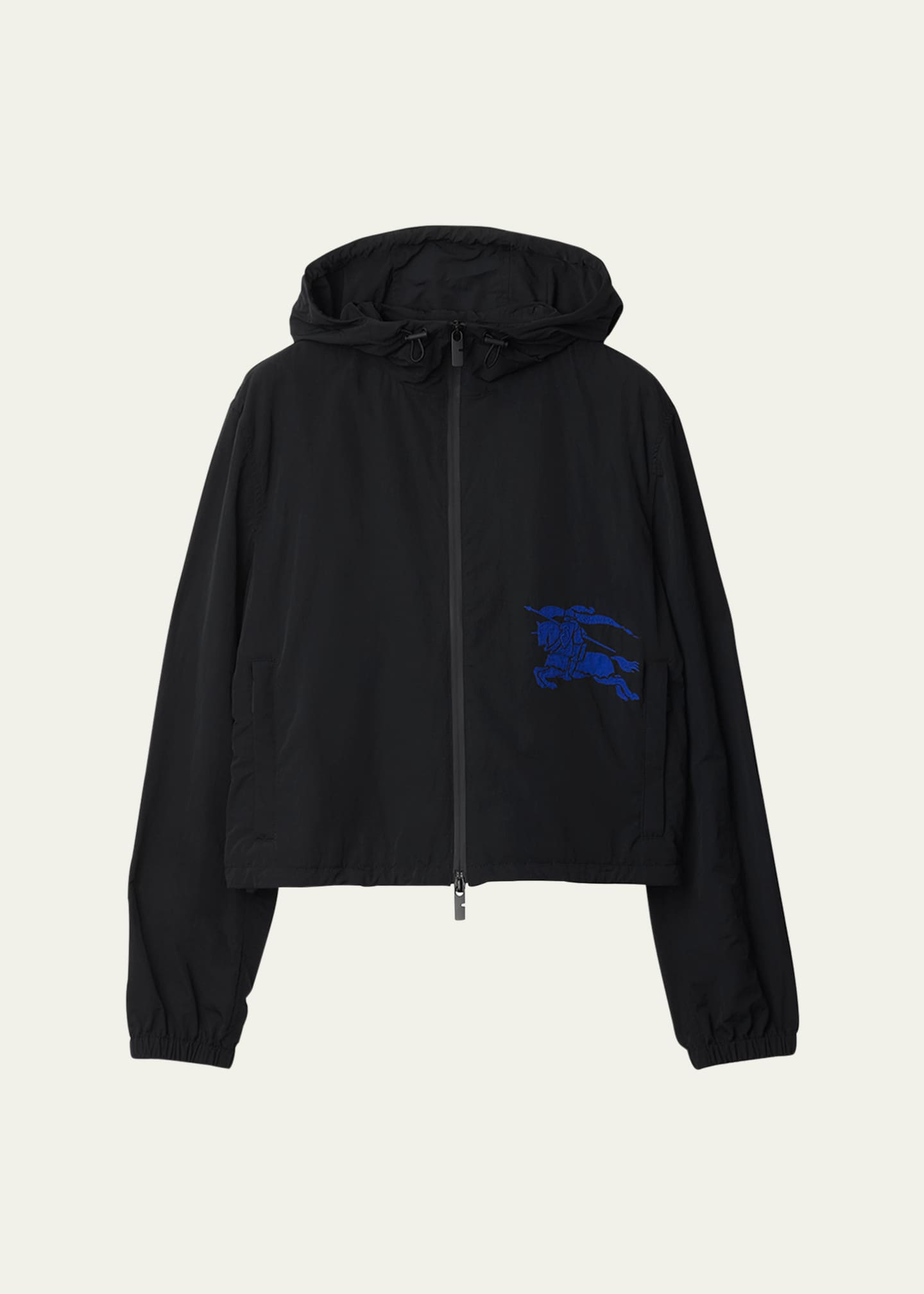 Burberry EKD Embroidered Hooded Jacket Image 1 of 5
