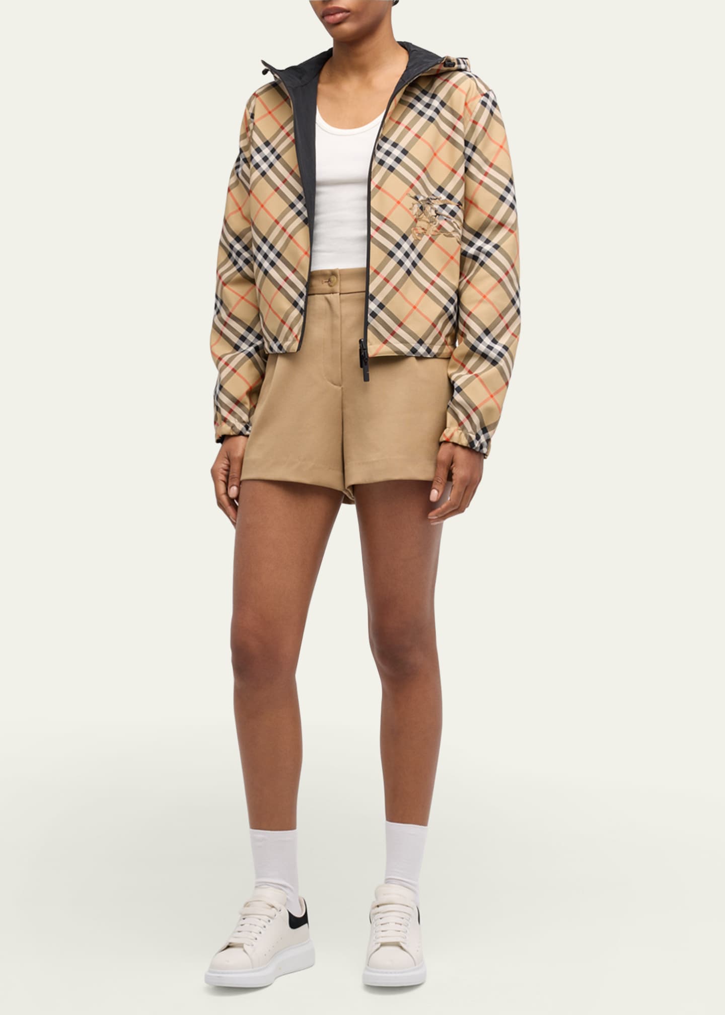Burberry Check EKD Hooded Reversible Jacket Image 2 of 6