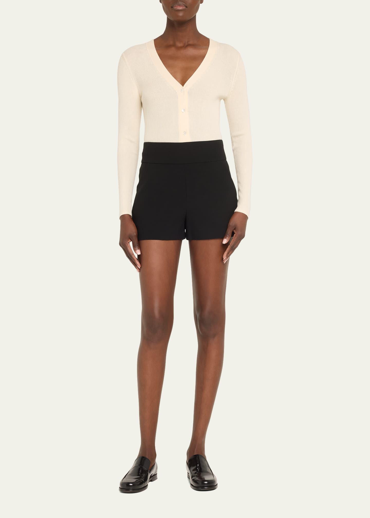 Alice + Olivia Donald High-Waist Shorts Image 2 of 5