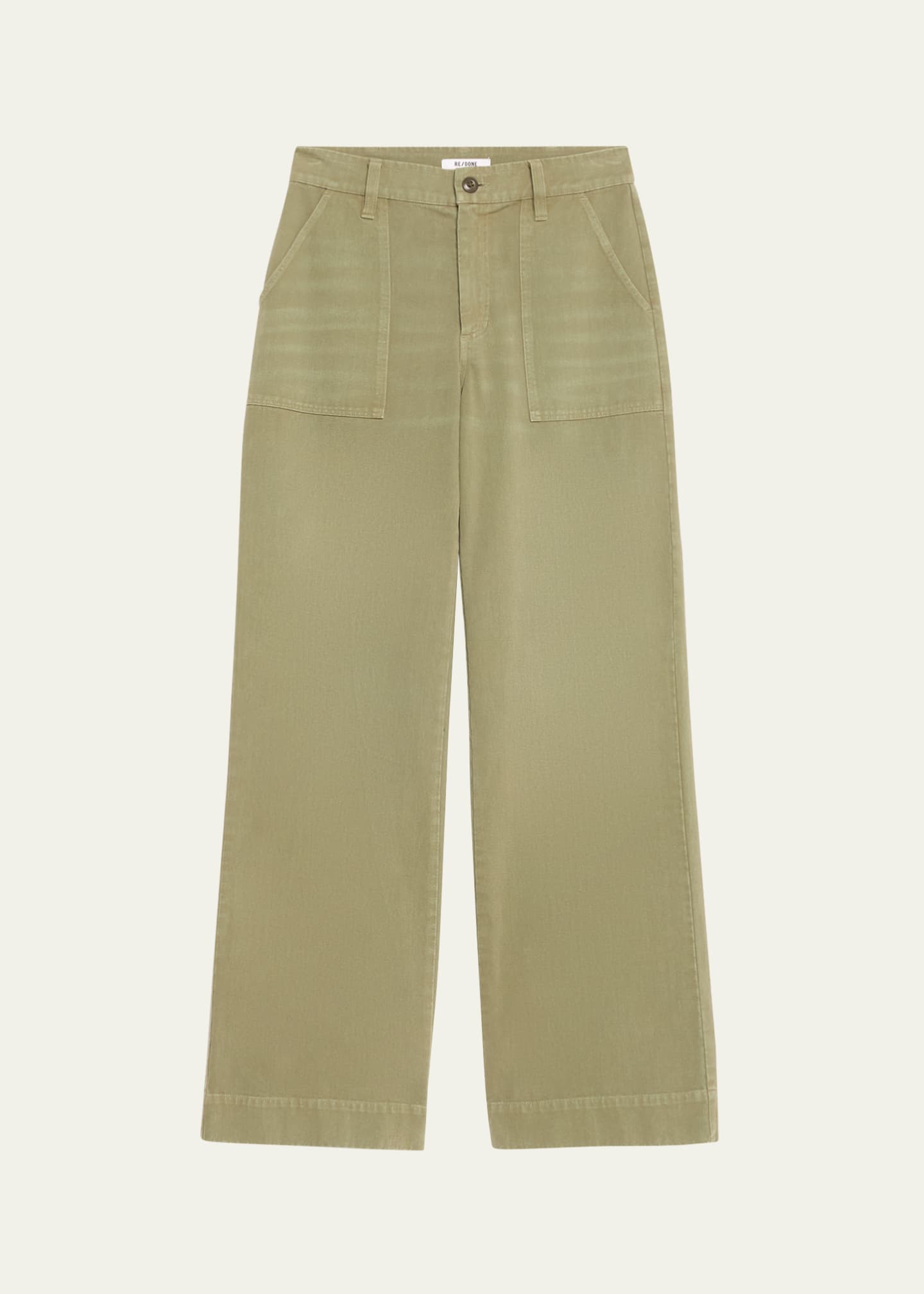 RE/DONE Baker Cotton Twill Pants