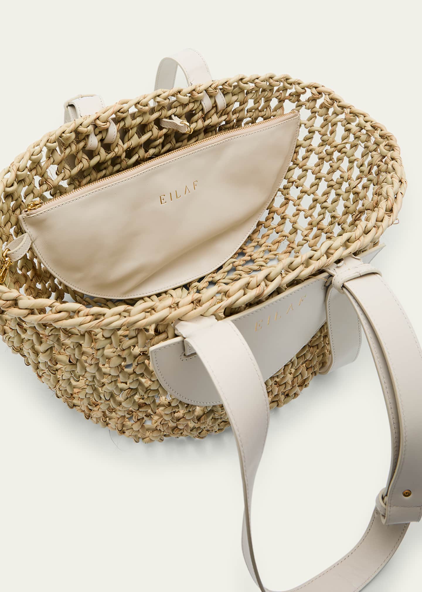 EILAF Dom Large Woven Tote Bag Image 4 of 6