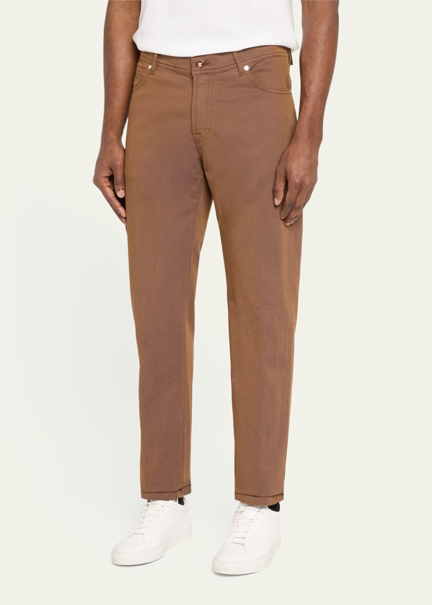Marco Pescarolo Men's Solaro 5-Pocket Pants Image 4 of 5