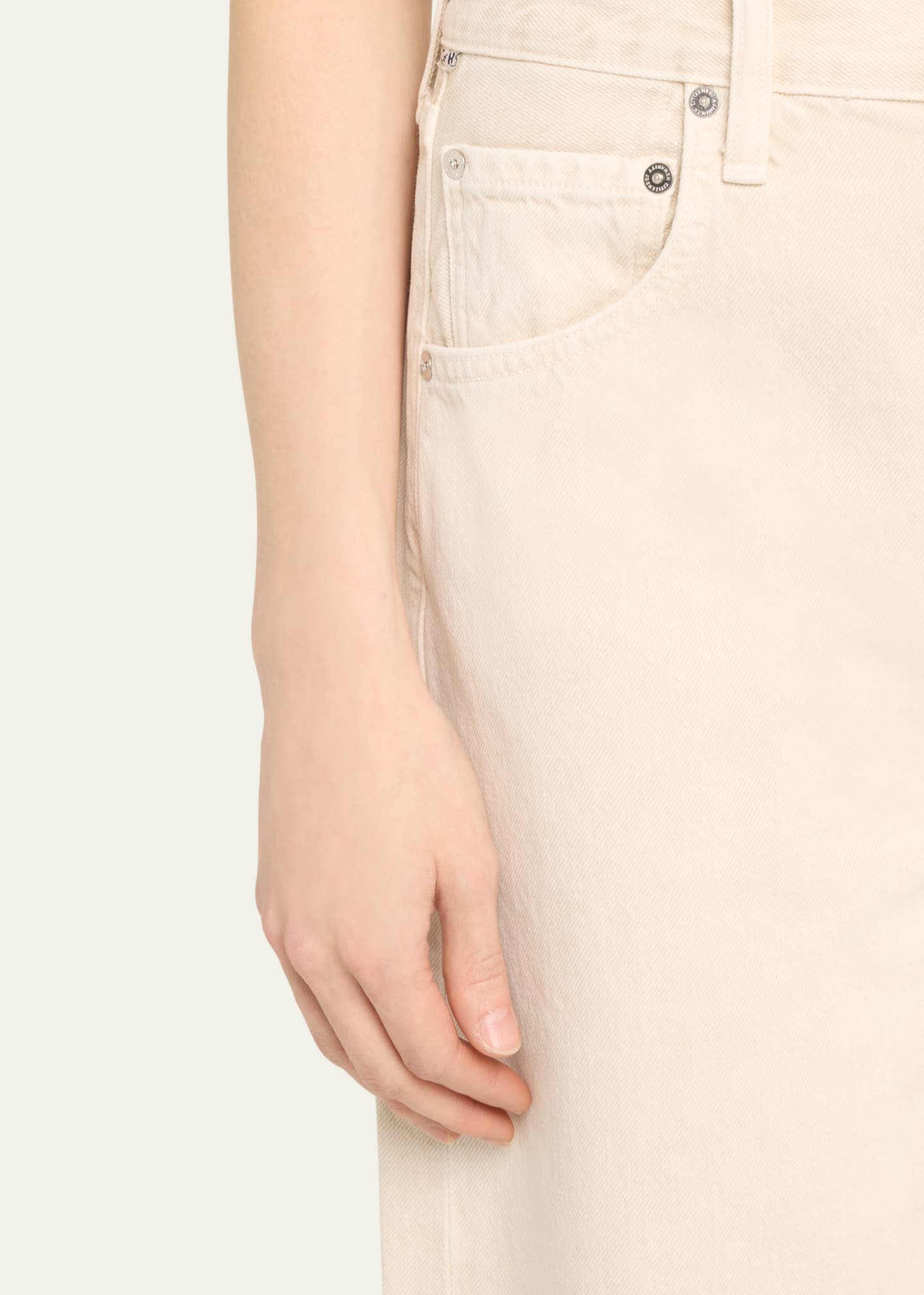 Citizens of Humanity Ayla Raw Hem Crop Pants Image 5 of 5