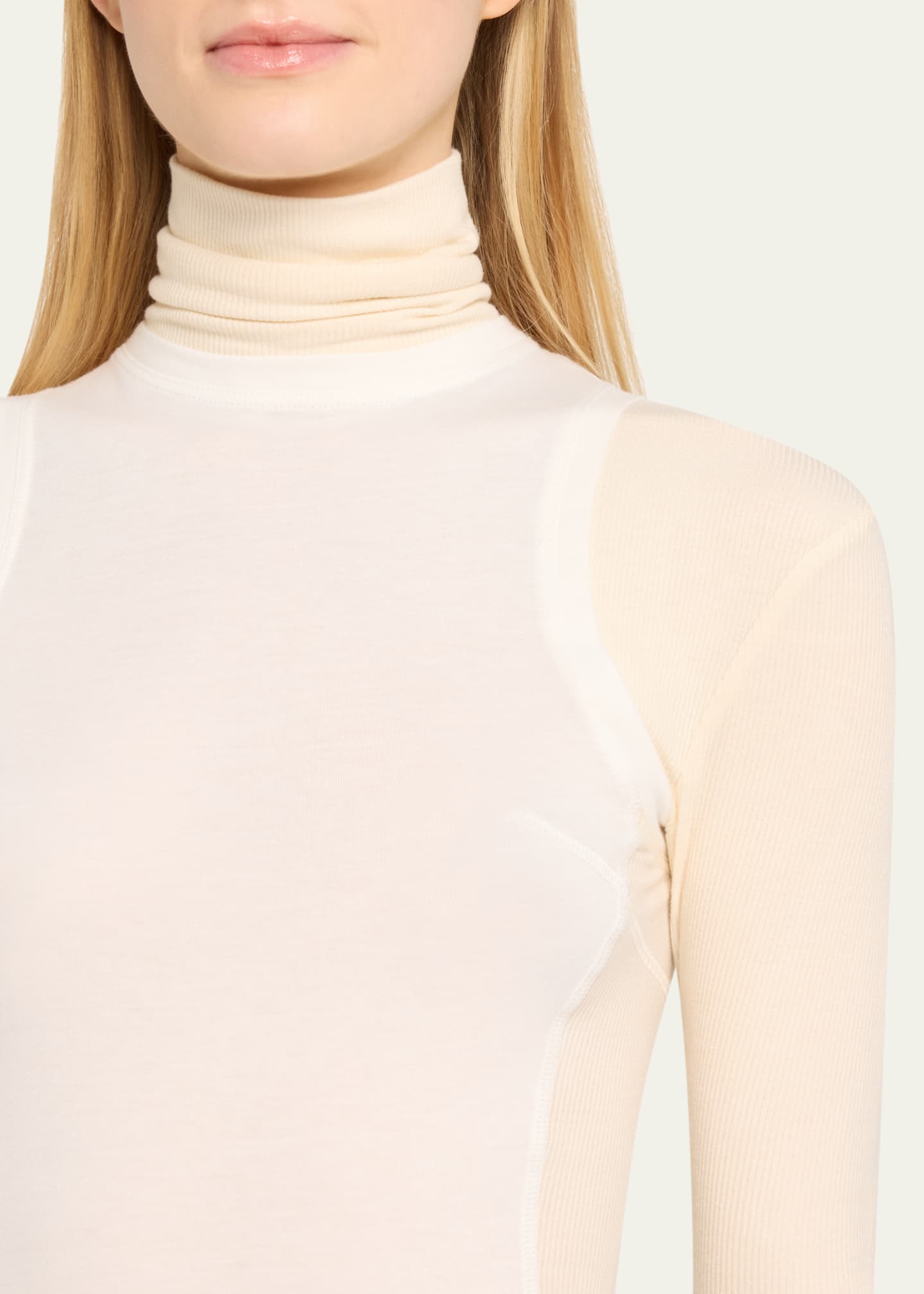 Jane Wade Long-Sleeve Combo Sport Shirt Image 5 of 5