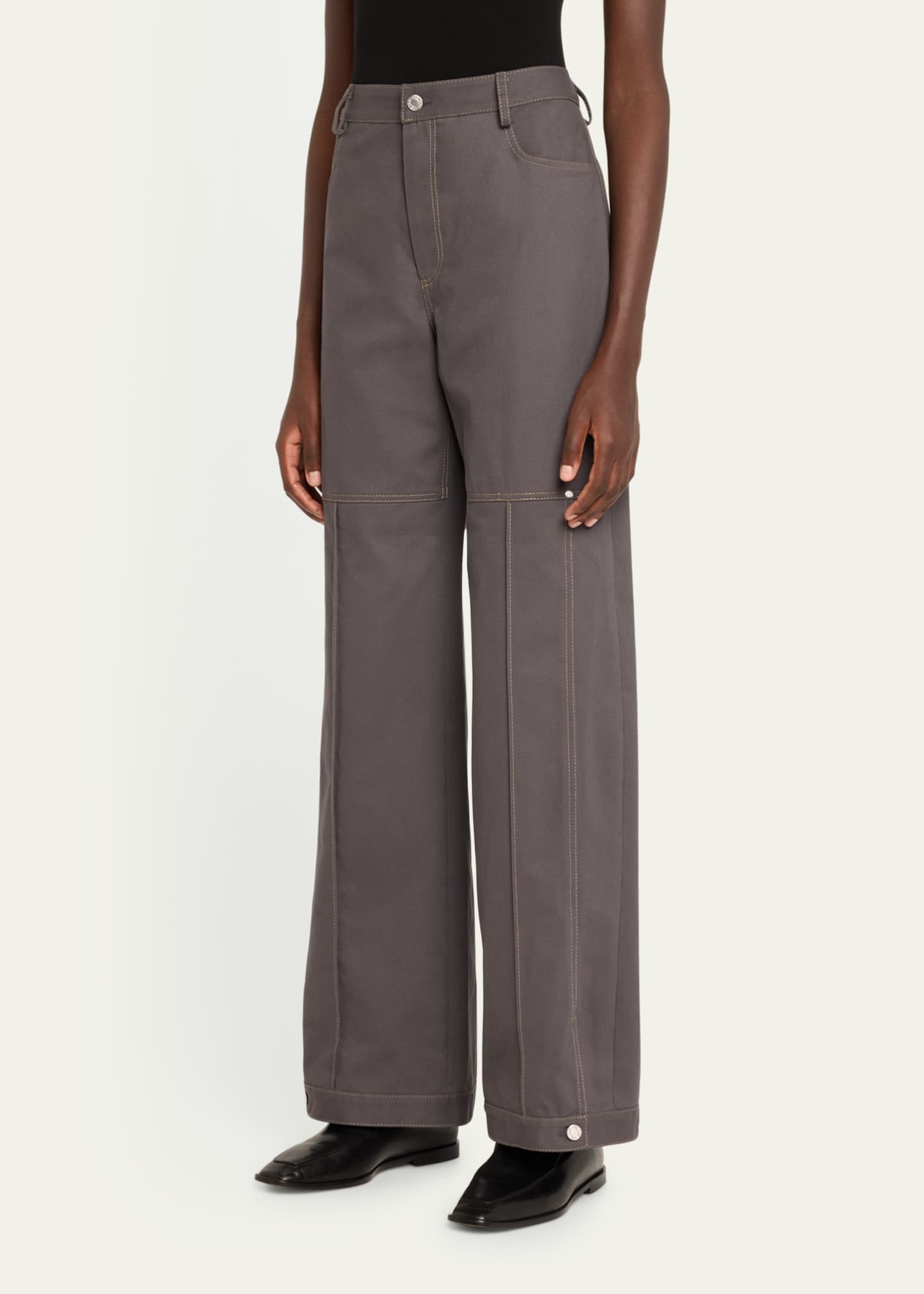 Jane Wade Slit Hem Jeans Image 4 of 5