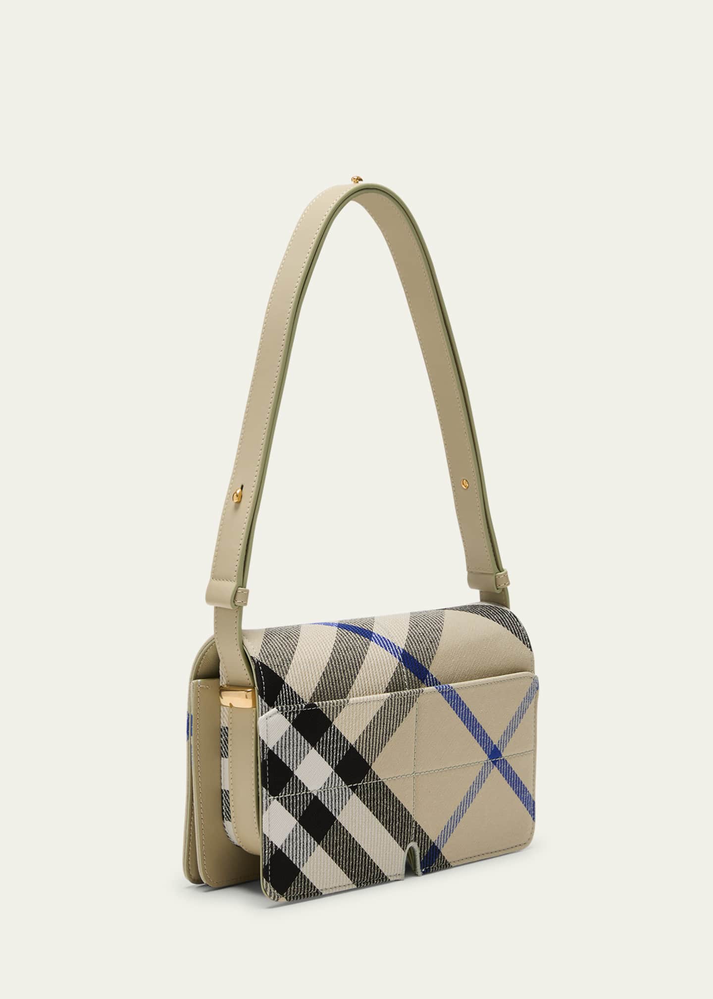 Burberry Snip Check Jacquard Shoulder Bag Bergdorf Goodman