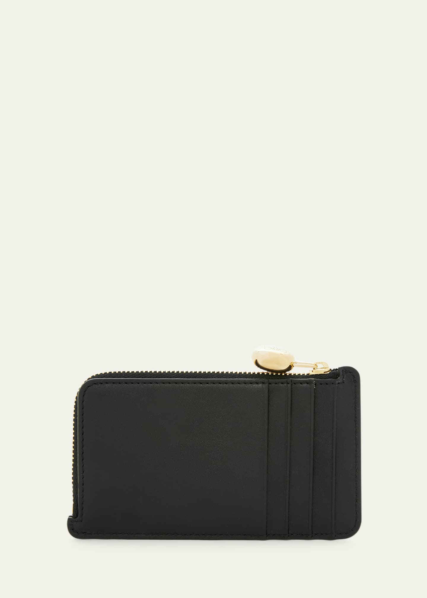 Loewe Pebble Zip Leather Card Holder Image 3 of 5