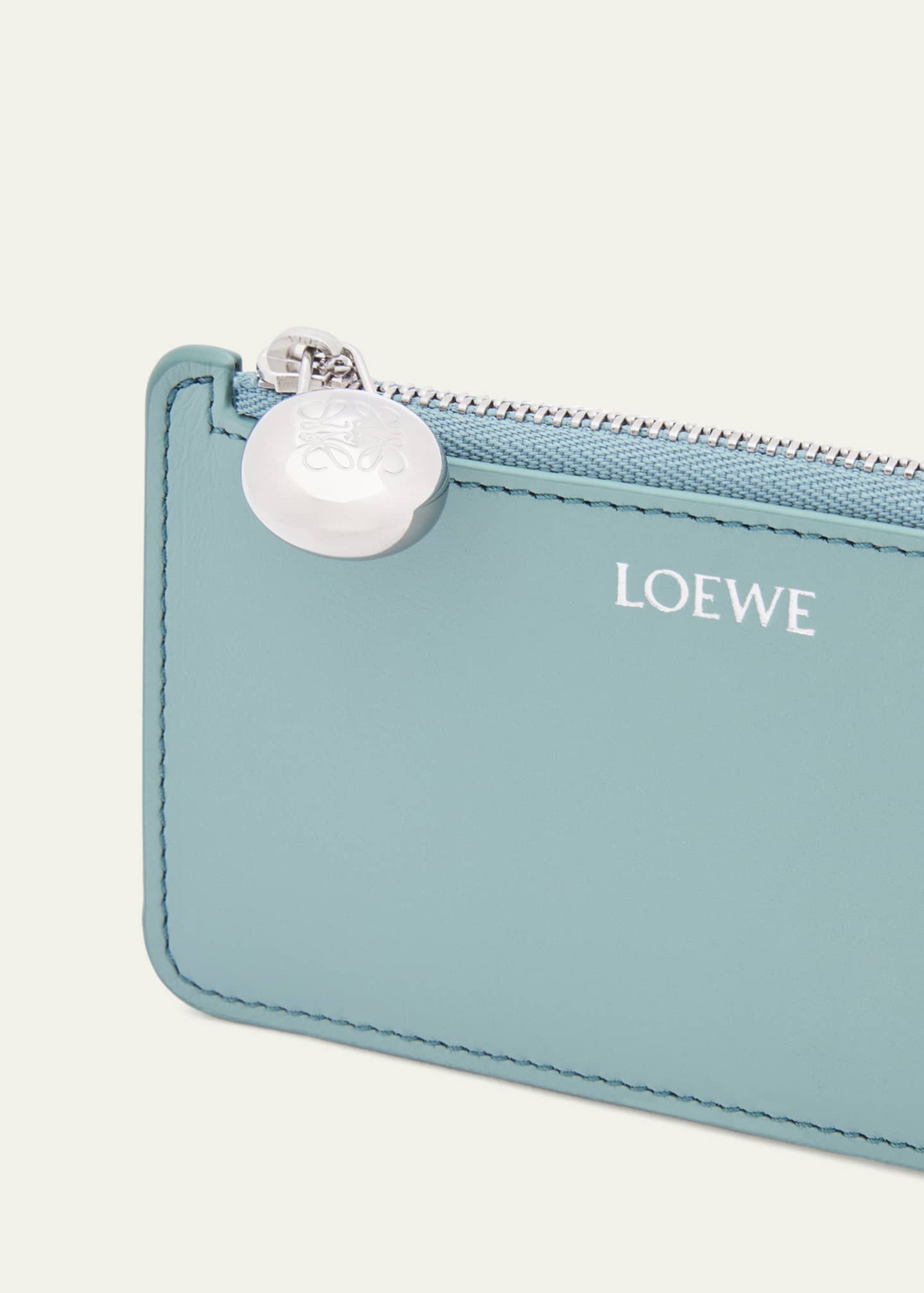 Loewe Pebble Zip Leather Card Holder Image 5 of 5