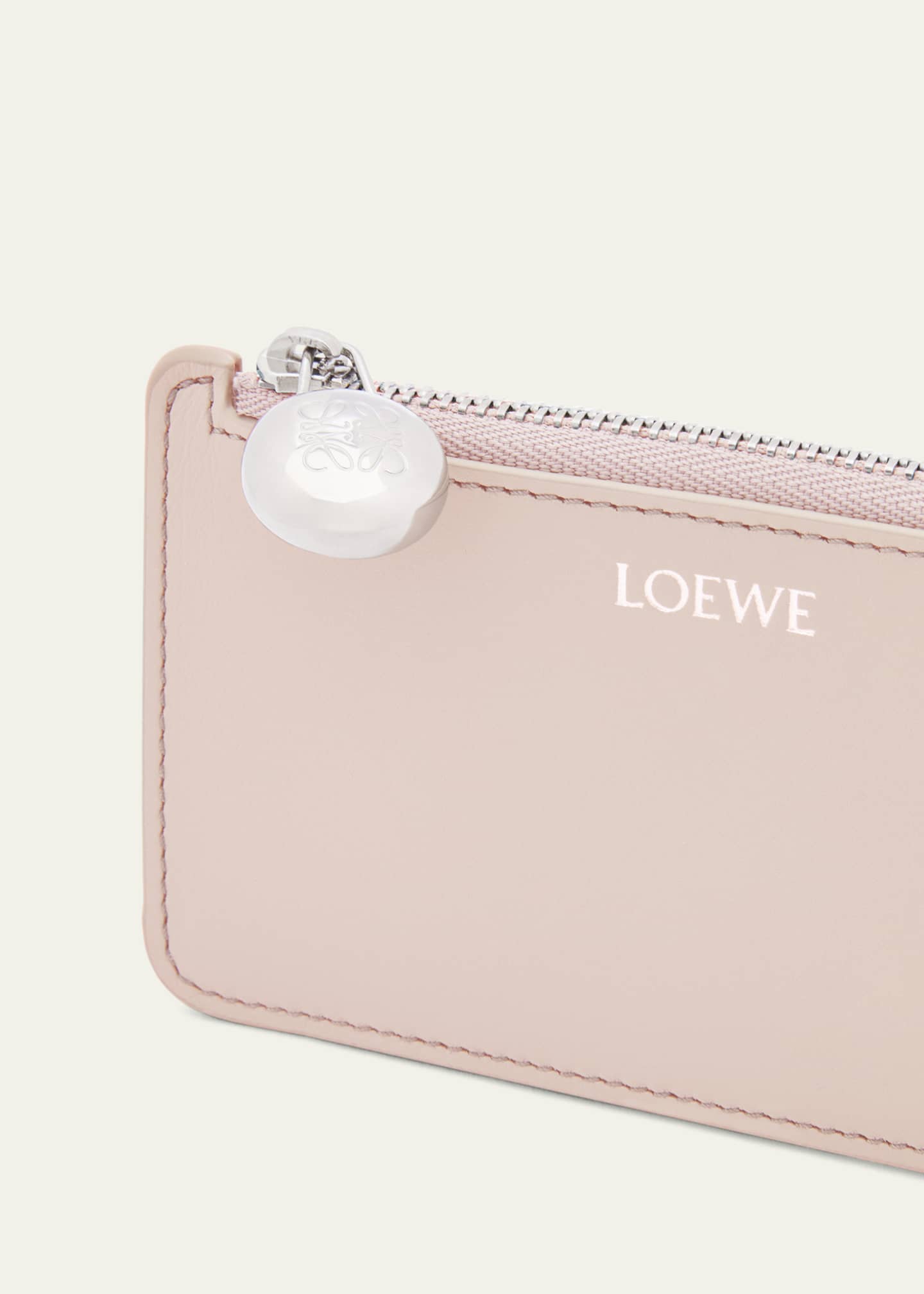 Loewe Pebble Zip Leather Card Holder Image 5 of 5