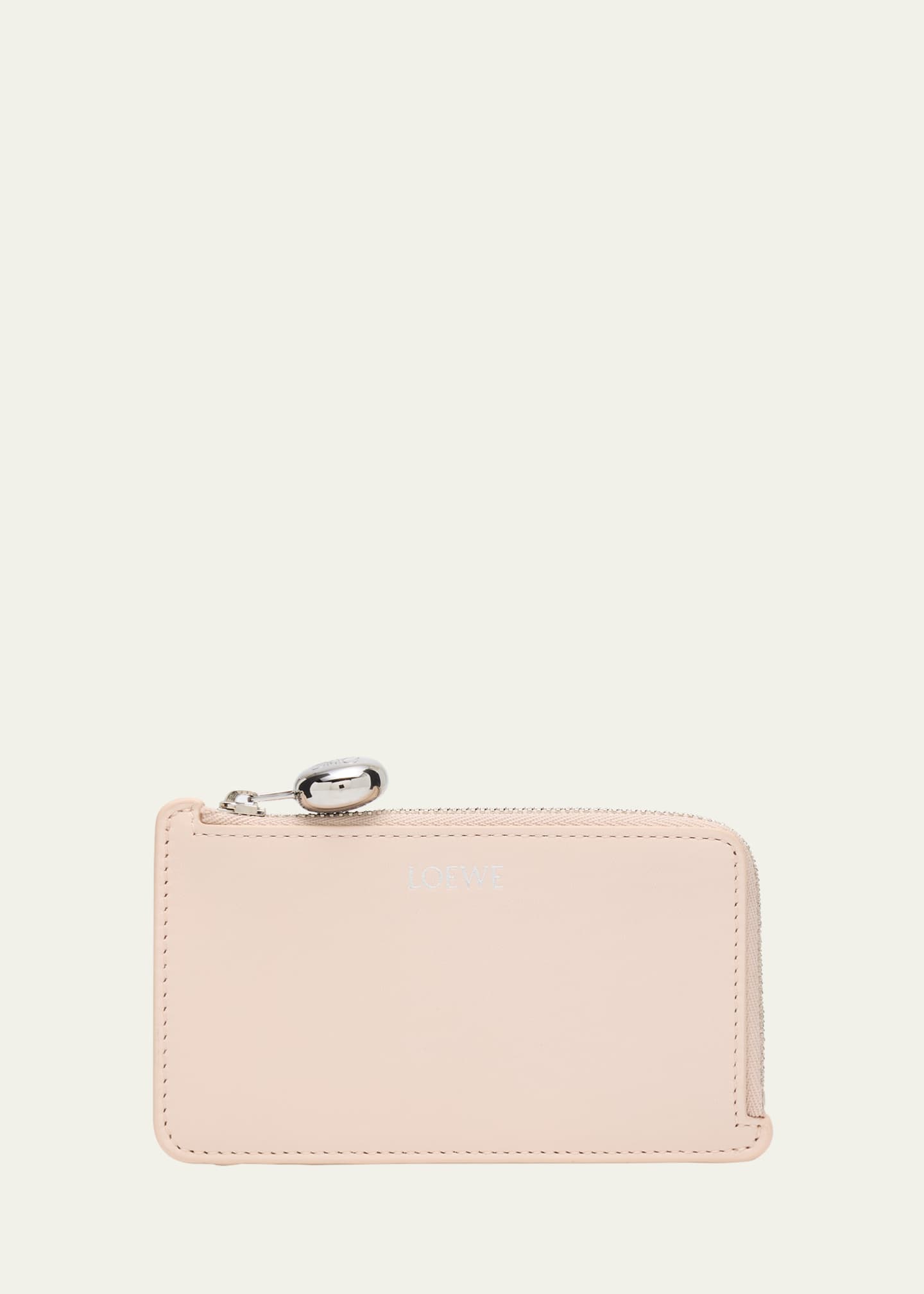 Loewe Pebble Zip Leather Card Holder Image 1 of 5