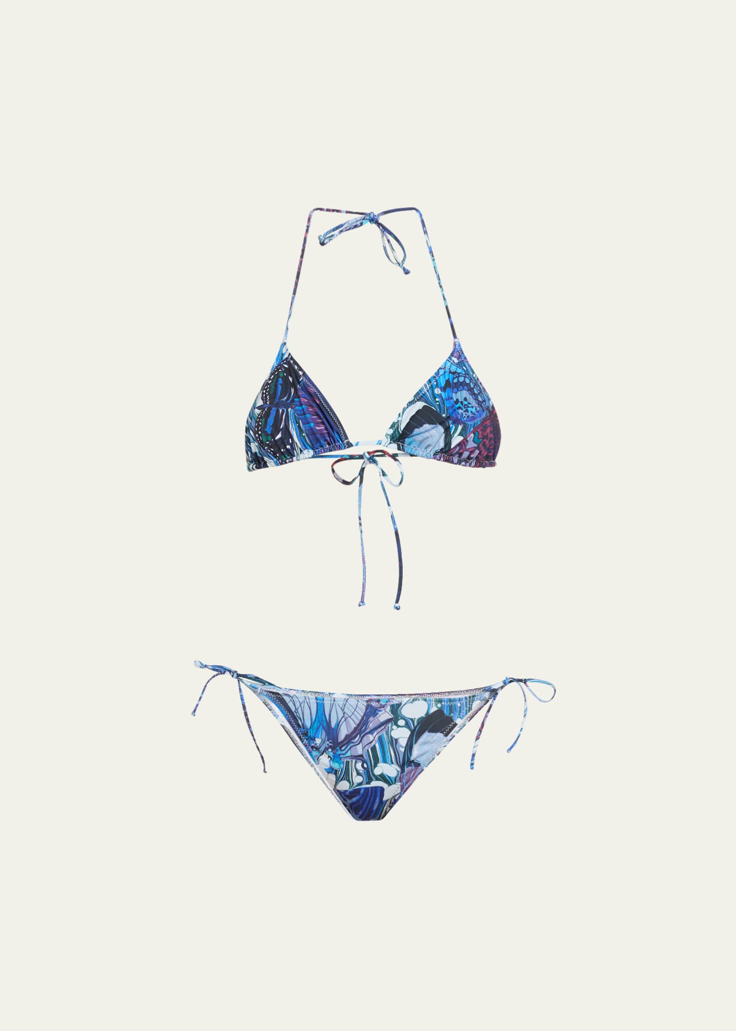 Jean Paul Gaultier Papillon Two-Piece Swimsuit Image 1 of 4