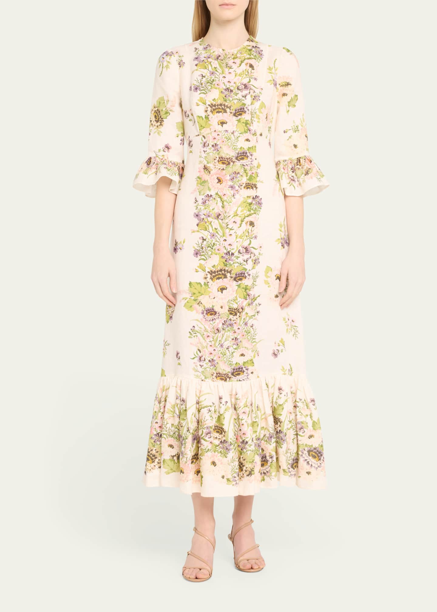 Zippy frill dress zimmermann discount