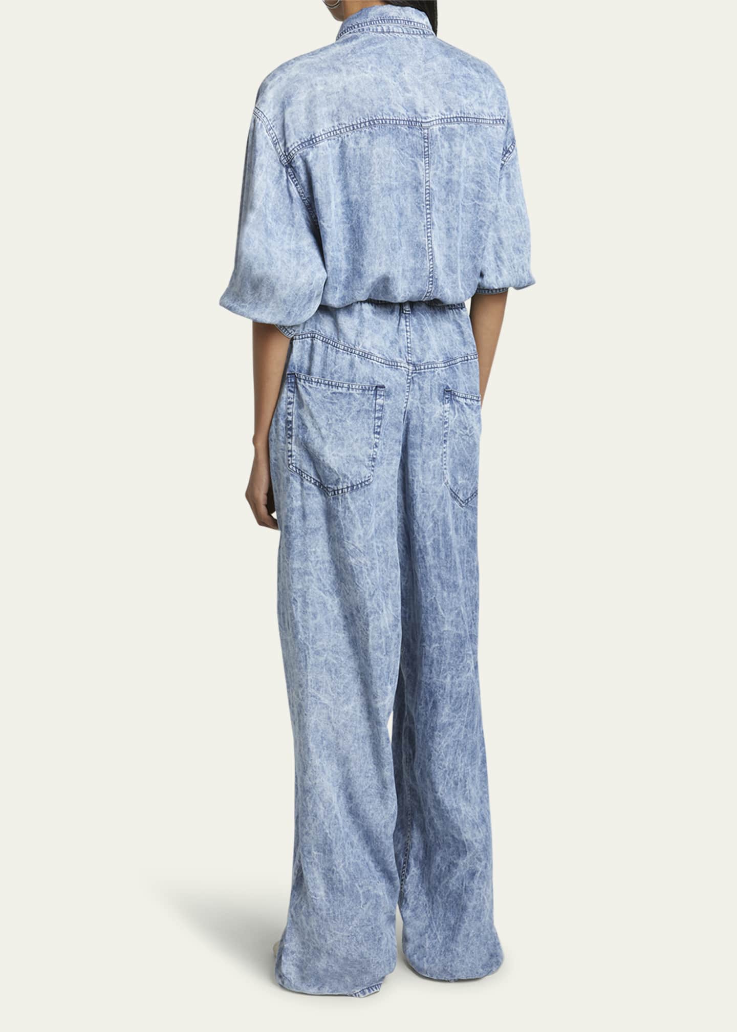 Etoile Isabel Marant Paige Denim Jumpsuit