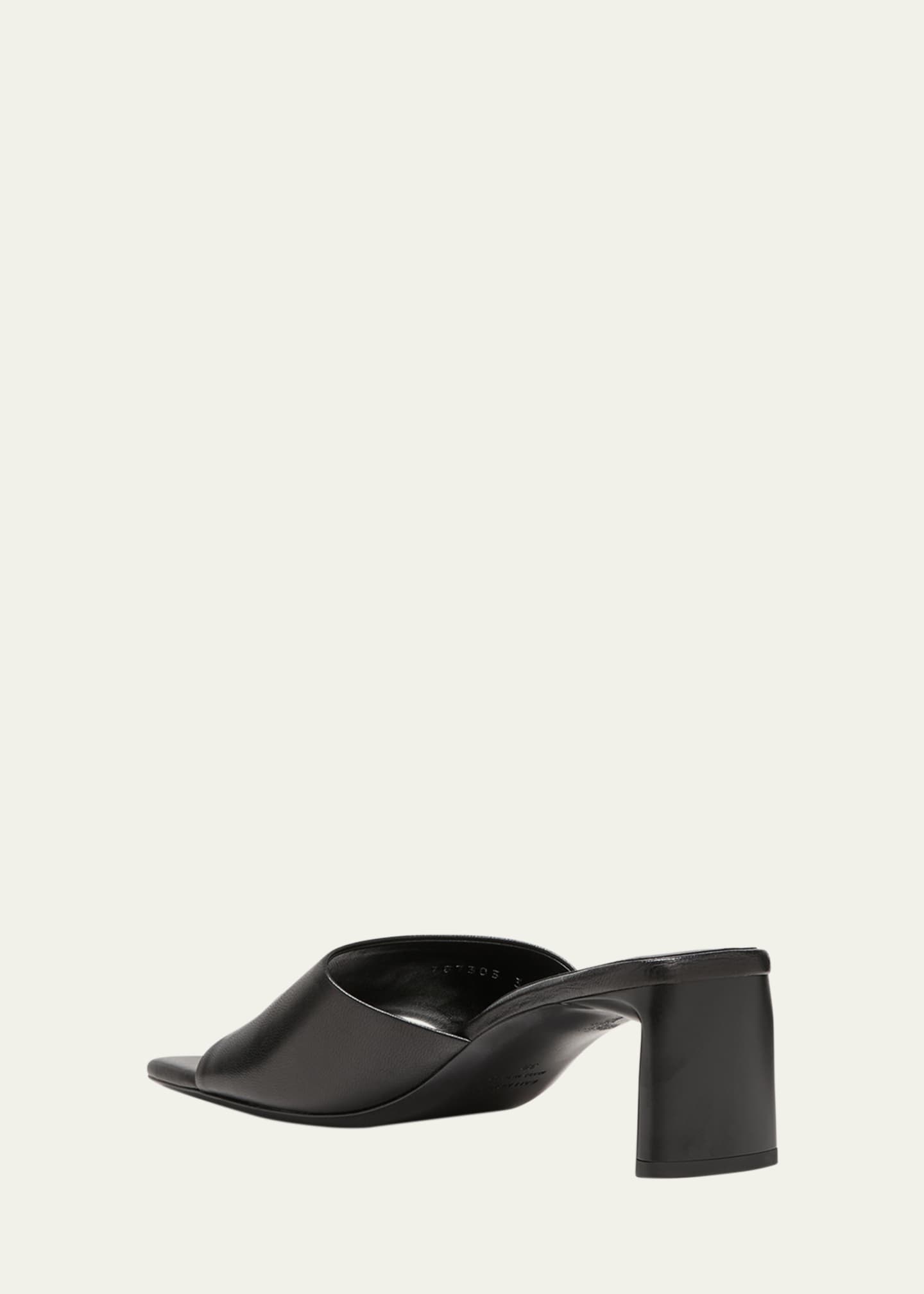 Balenciaga Women s Dutyfree Slide Sandal Black Sandal Heels 6