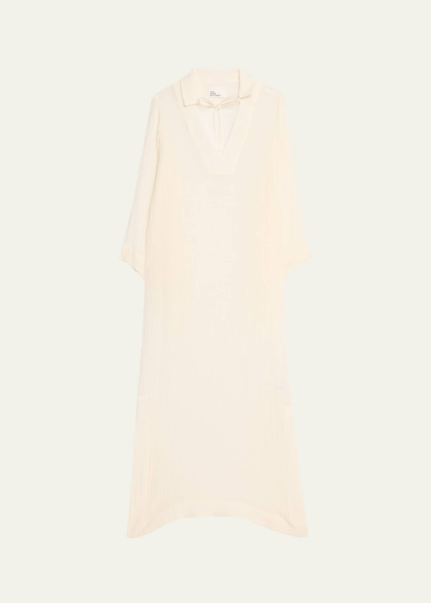 Lisa Marie Fernandez Gauze Kaftan Coverup Image 1 of 5