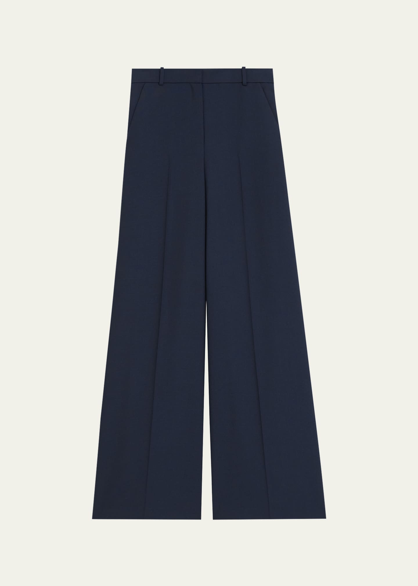 Theory Pleated Trousers in Blue