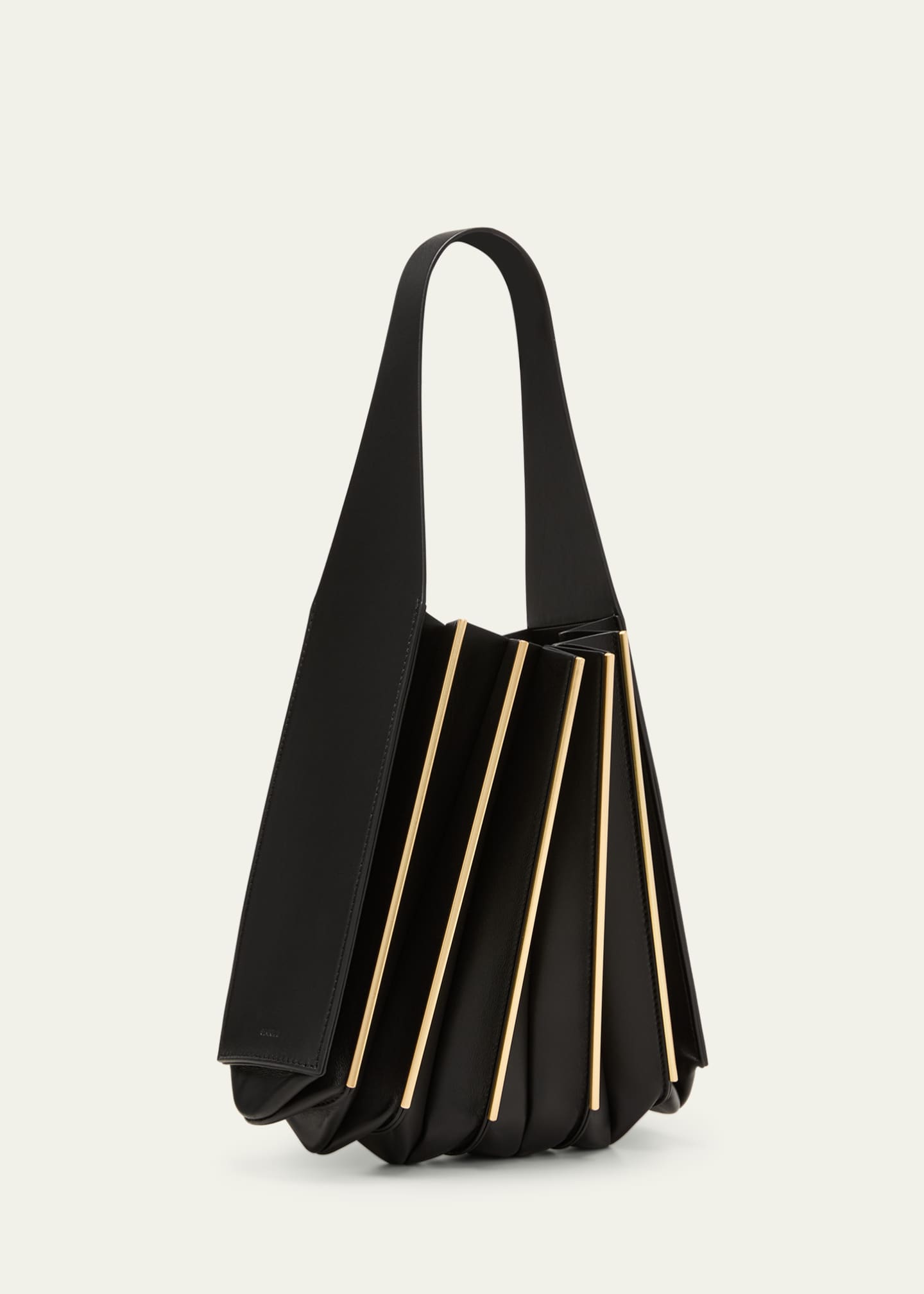 SIMKHAI Rola Folded Leather Tote Bag Image 3 of 5