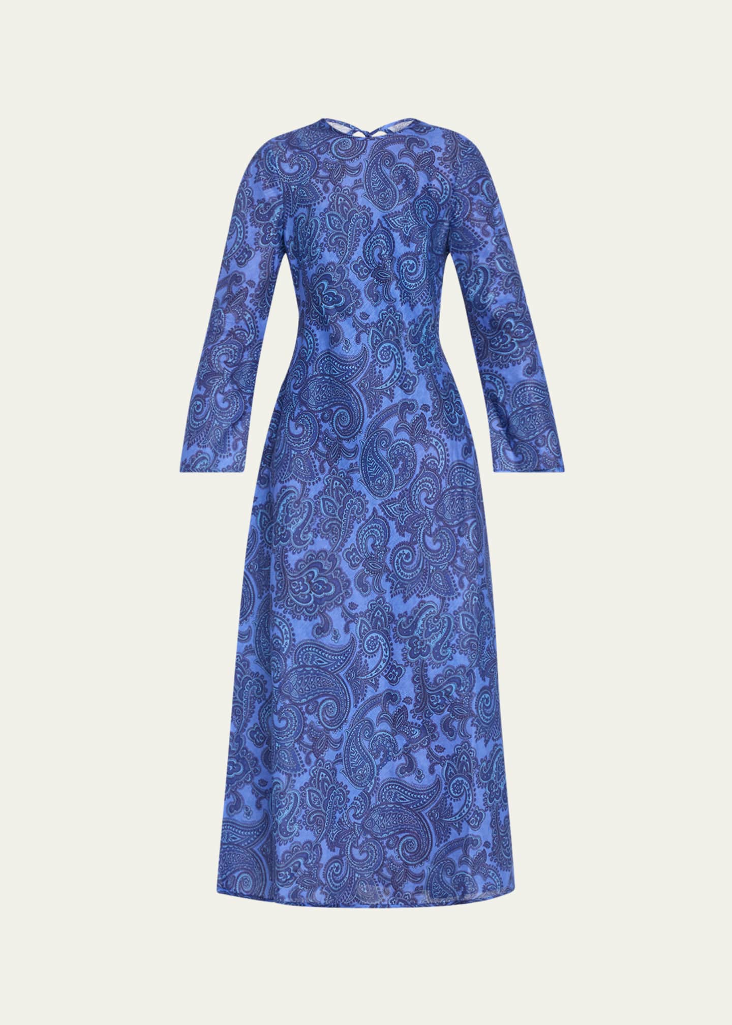 Zimmermann Ottie Bias Backless Dress Image 1 of 5