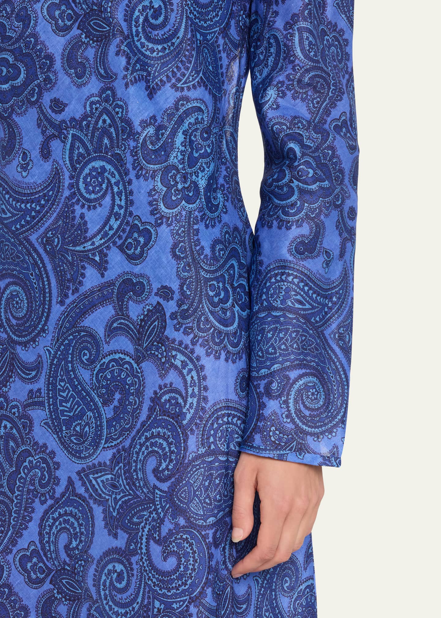 Zimmermann Ottie Bias Backless Dress Image 5 of 5
