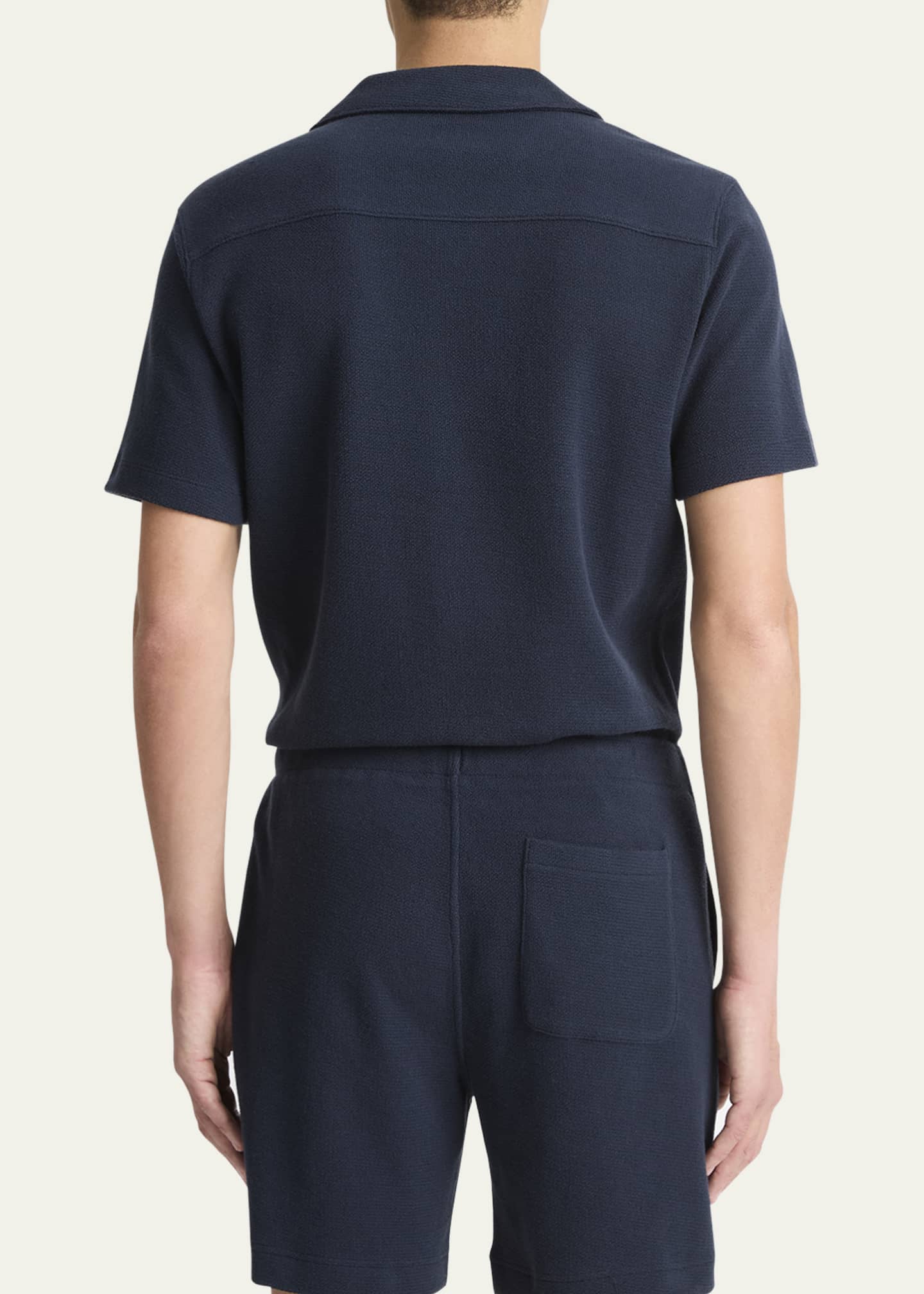 Vince Men's Boucle Pull-On Shorts Image 3 of 5