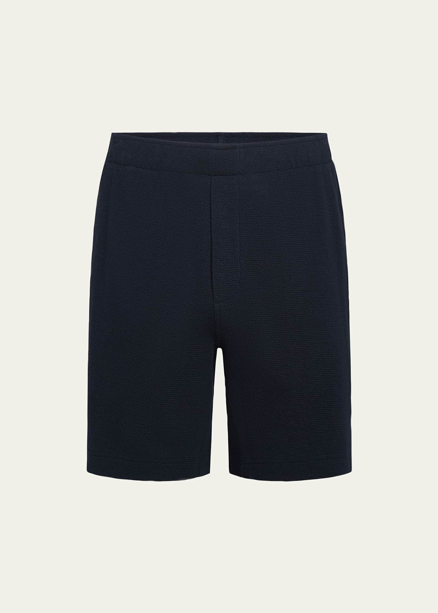 Vince Men's Boucle Pull-On Shorts Image 1 of 5