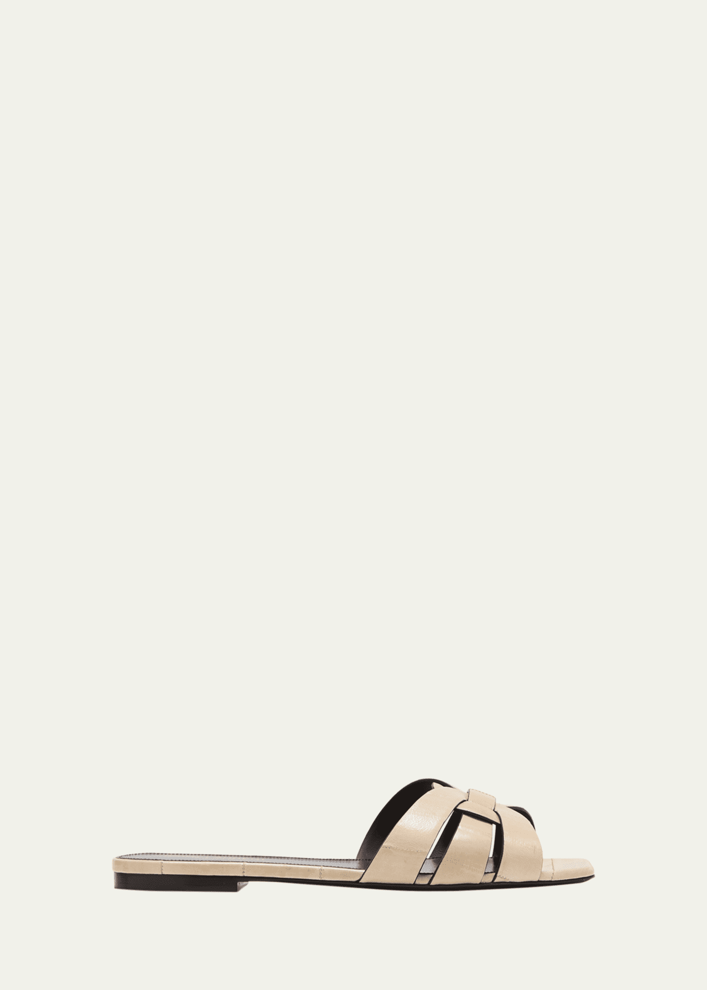 Saint laurent tribute leather slides outlet