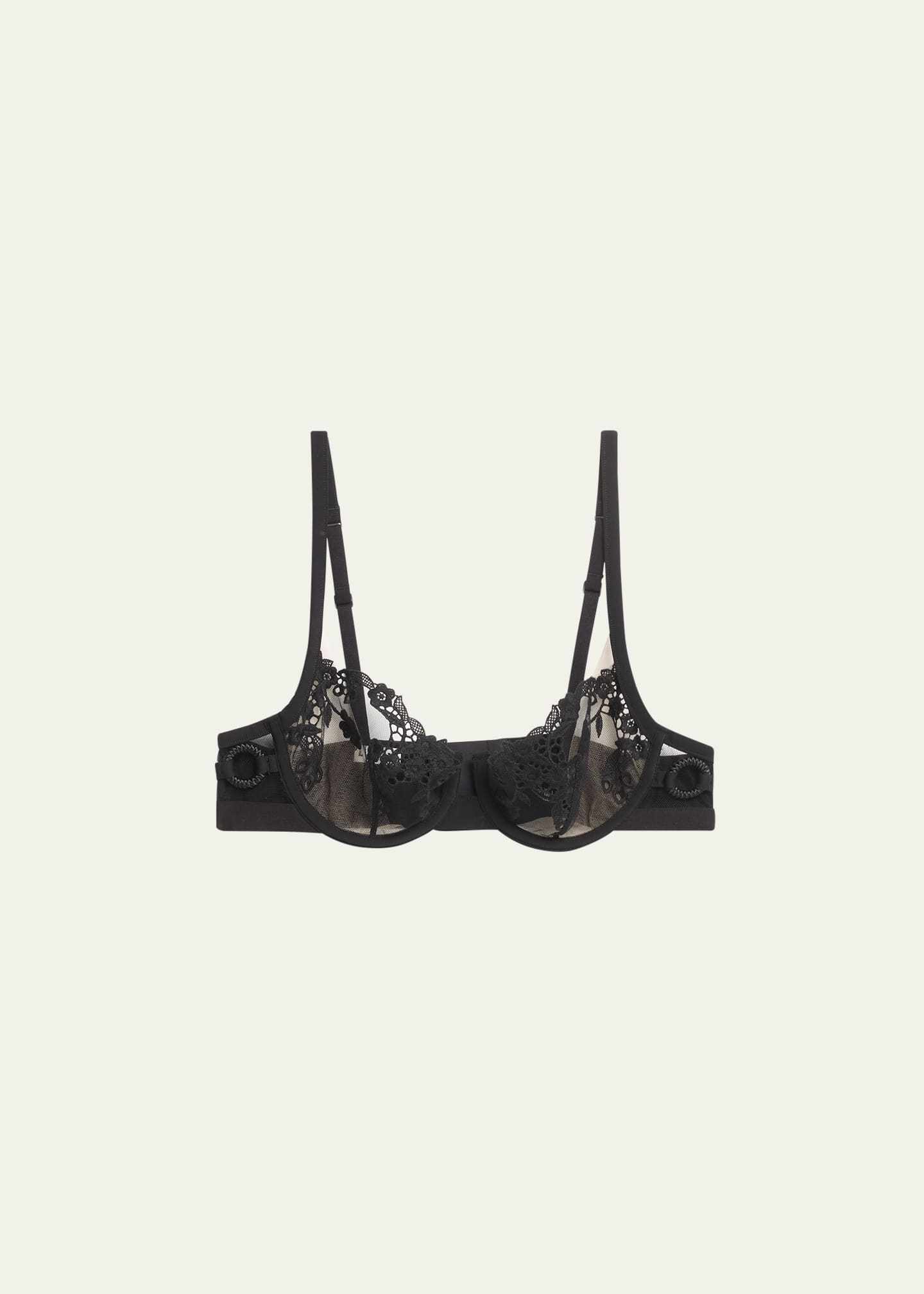 Livy Merri Embroidered Balconette Bra Image 1 of 2