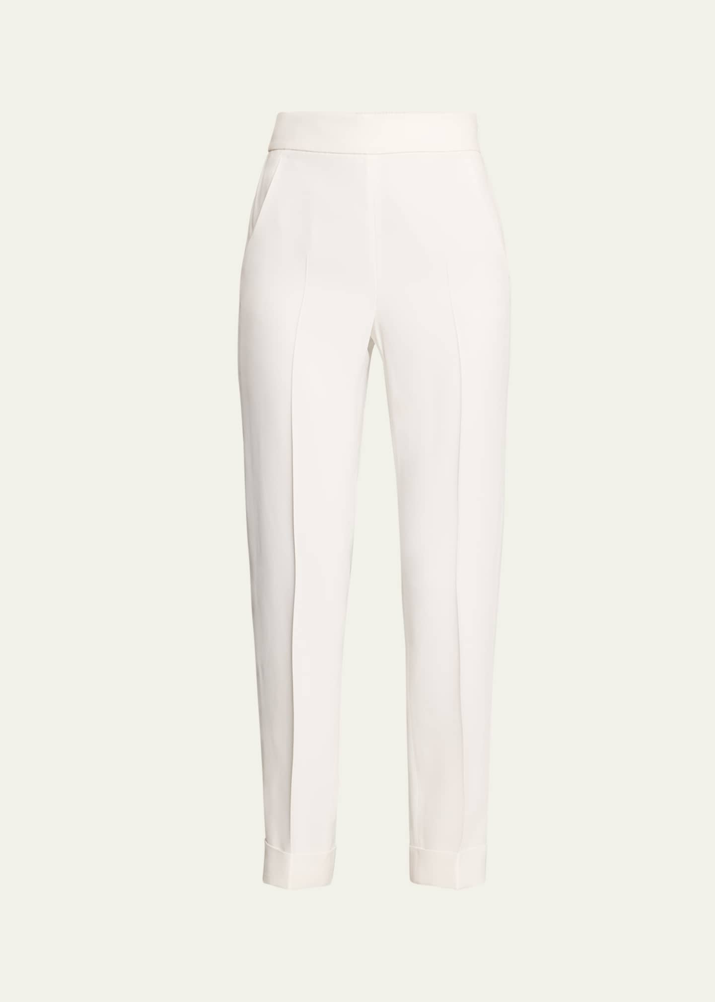 Akris Straight Leg Wool Pants Image 1 of 5
