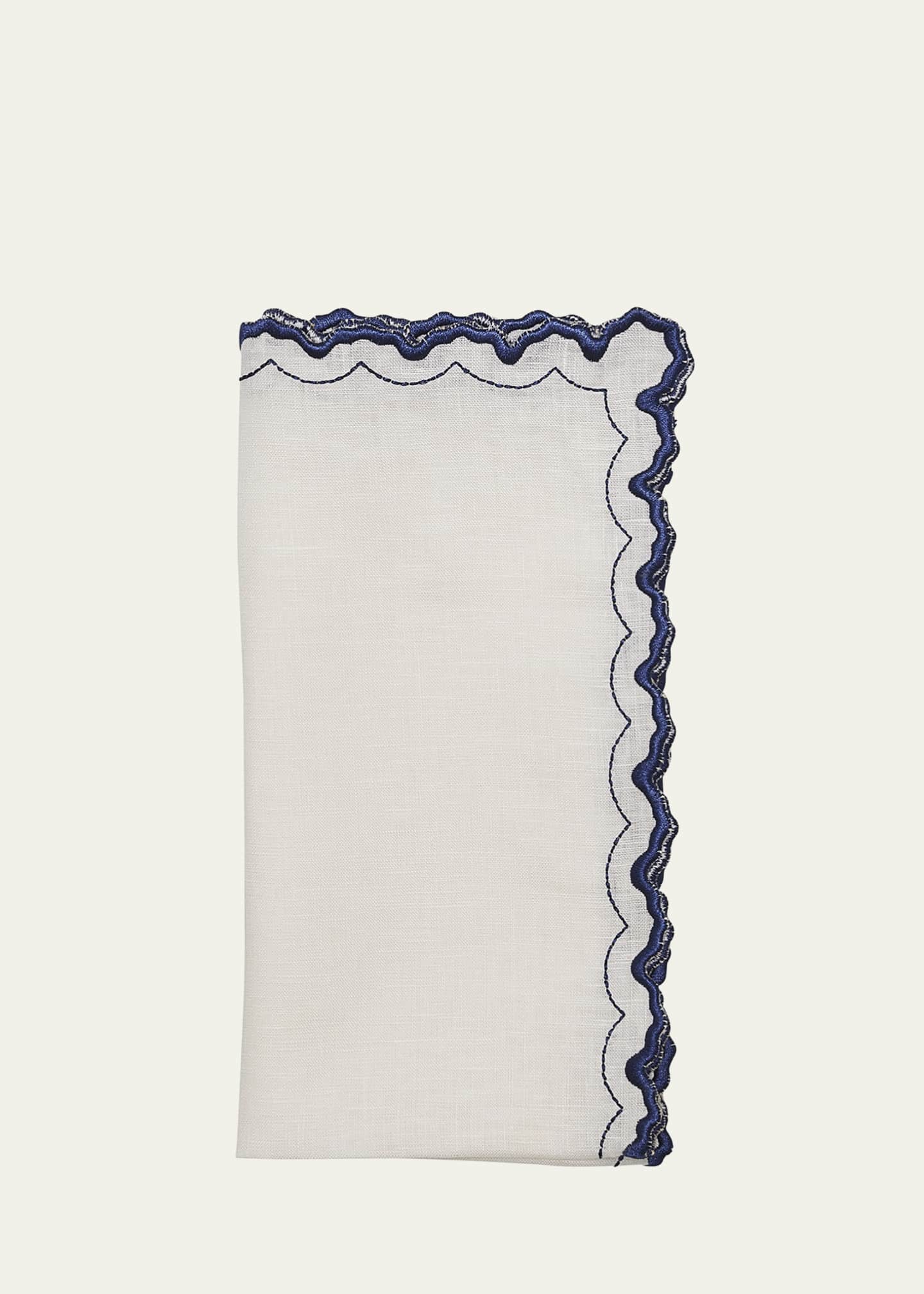 Kim Seybert Arches Embroidered Napkin Image 3 of 4