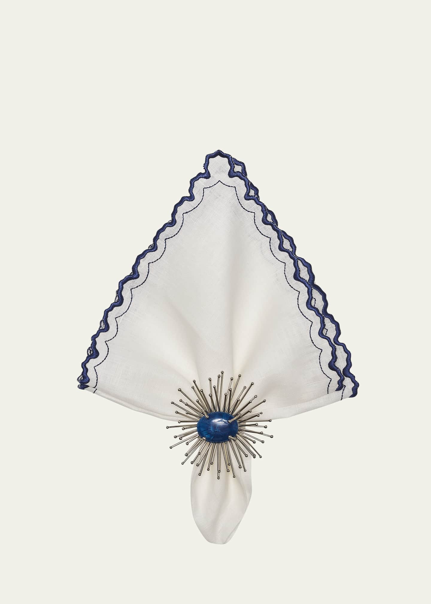 Kim Seybert Arches Embroidered Napkin Image 1 of 4