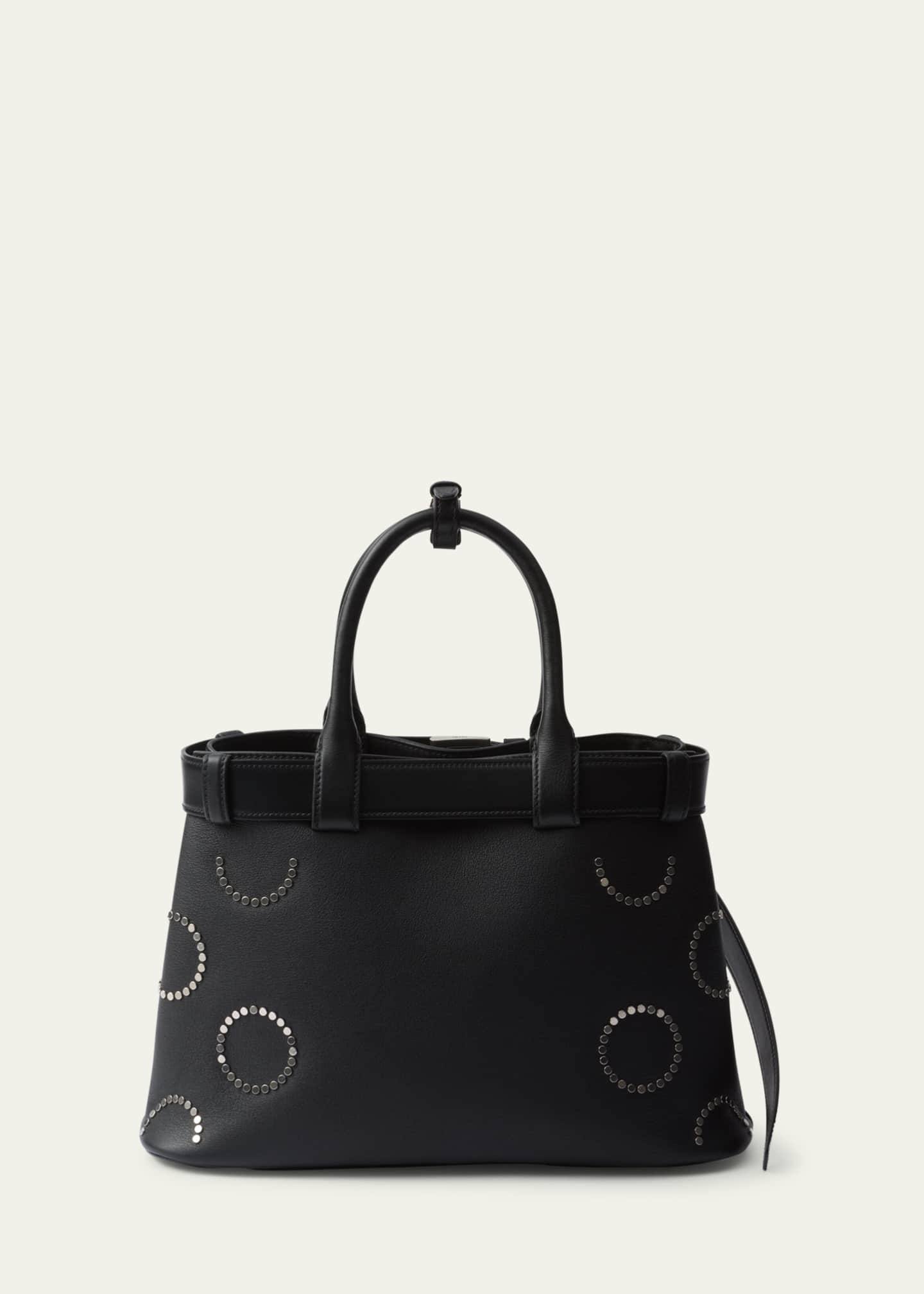 Prada Medium Cutout Buckle Leather Top-Handle Bag Image 3 of 5