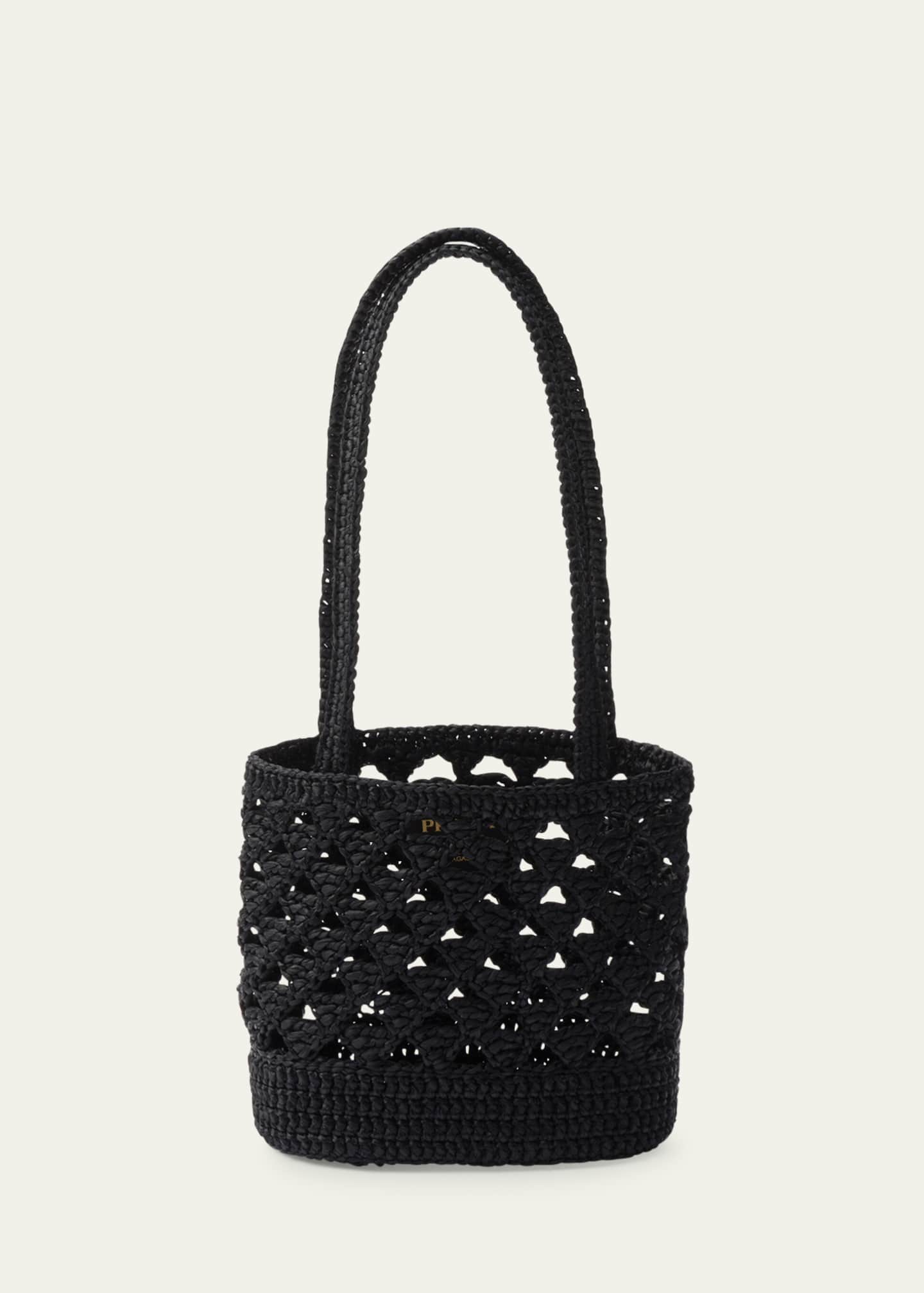 Prada Crochet Bucket Bag Image 2 of 3