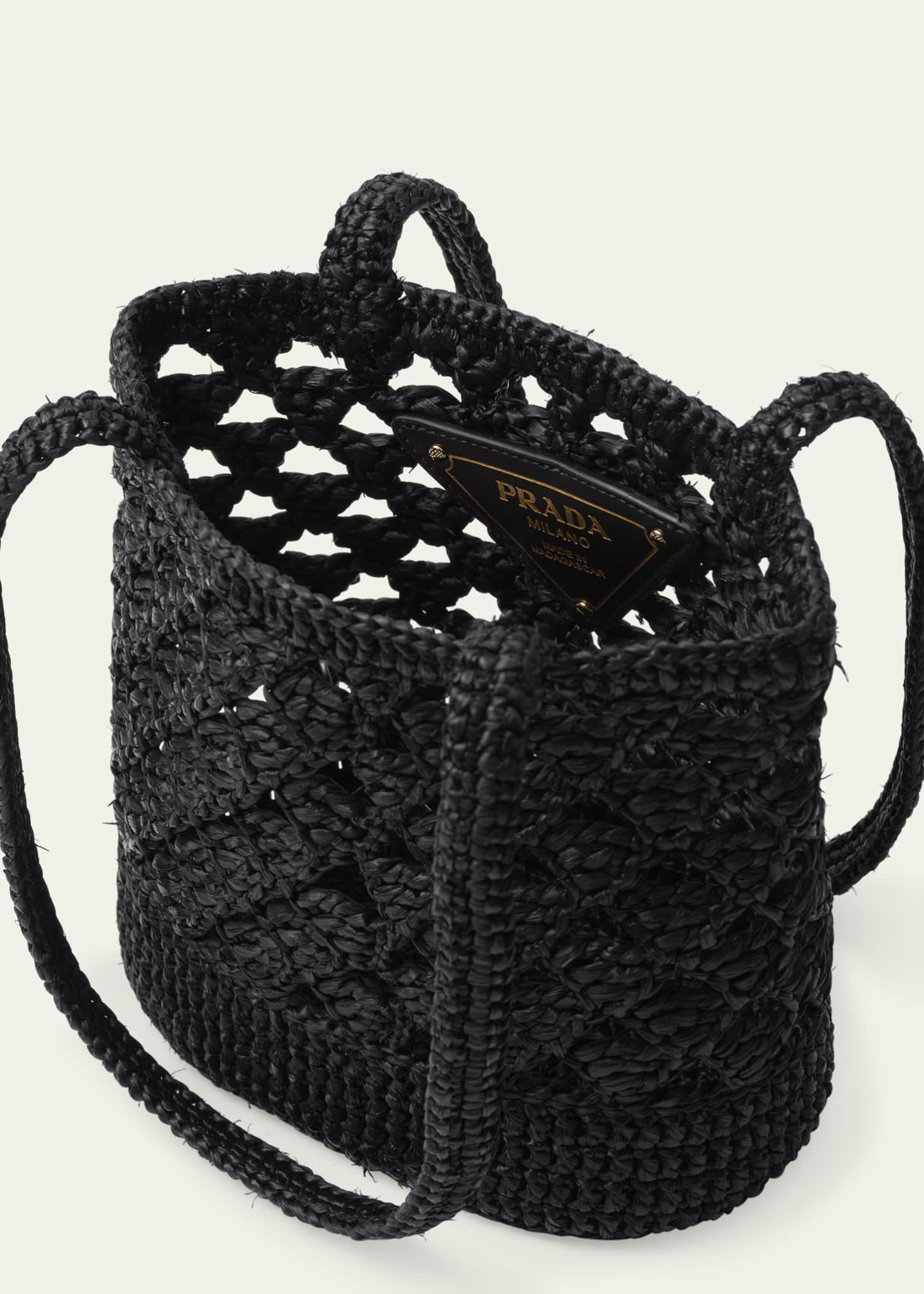 Prada Crochet Bucket Bag Image 3 of 3