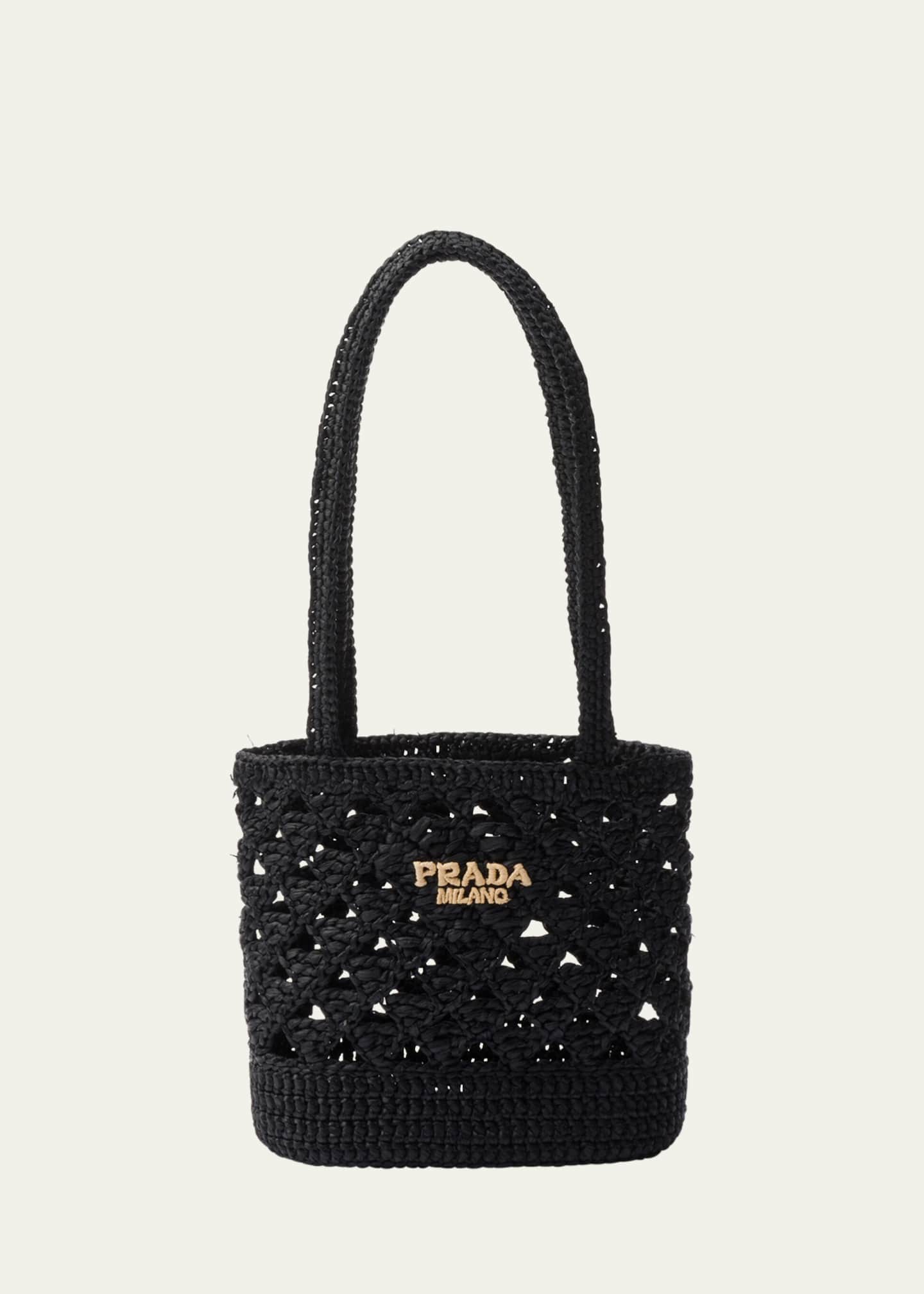 Prada Crochet Bucket Bag Image 1 of 3