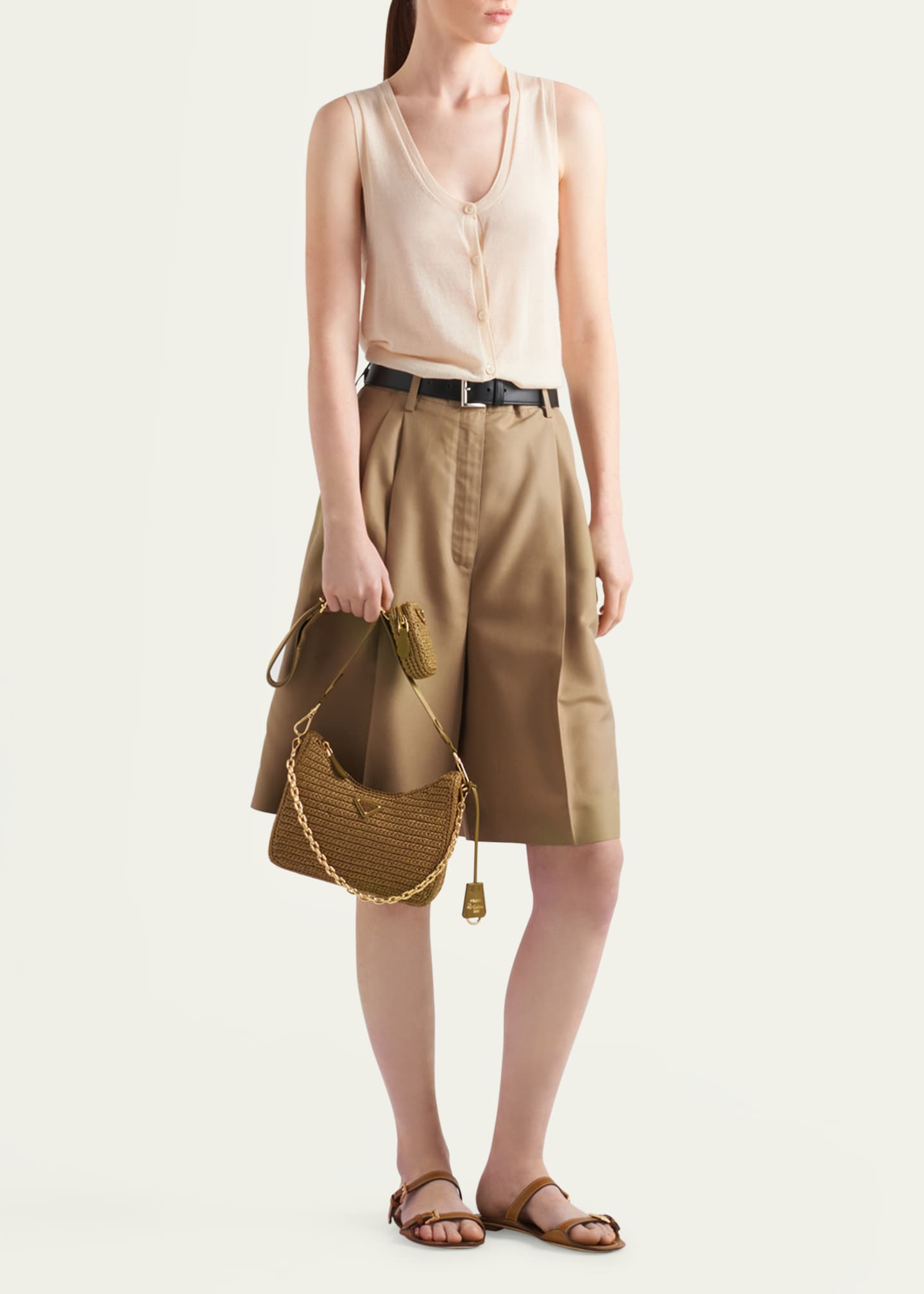 Prada Re Edition 2005 Crochet Shoulder Bag Bergdorf Goodman