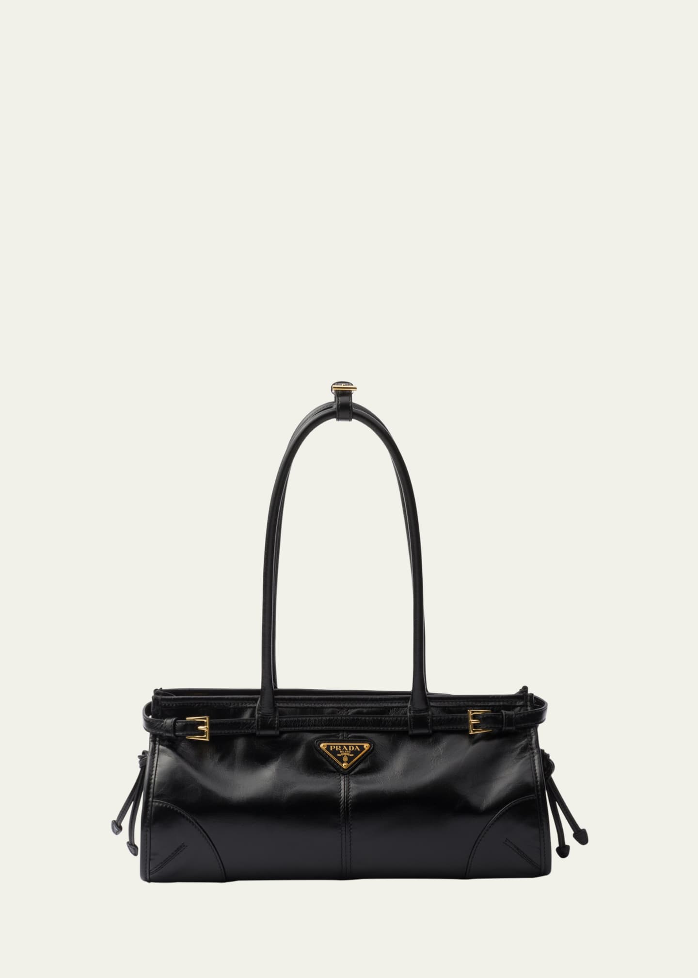Prada Medium East West Leather Shoulder Bag Bergdorf Goodman