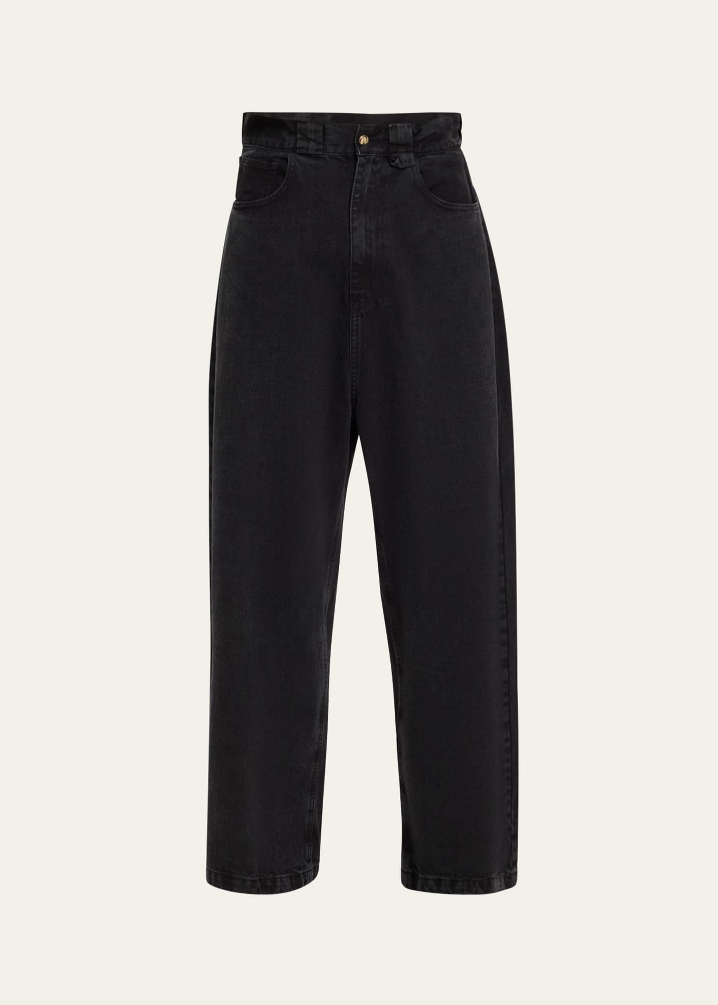 Willy Chavarria Men's Santee Alley Wide-Leg Jeans Image 1 of 5
